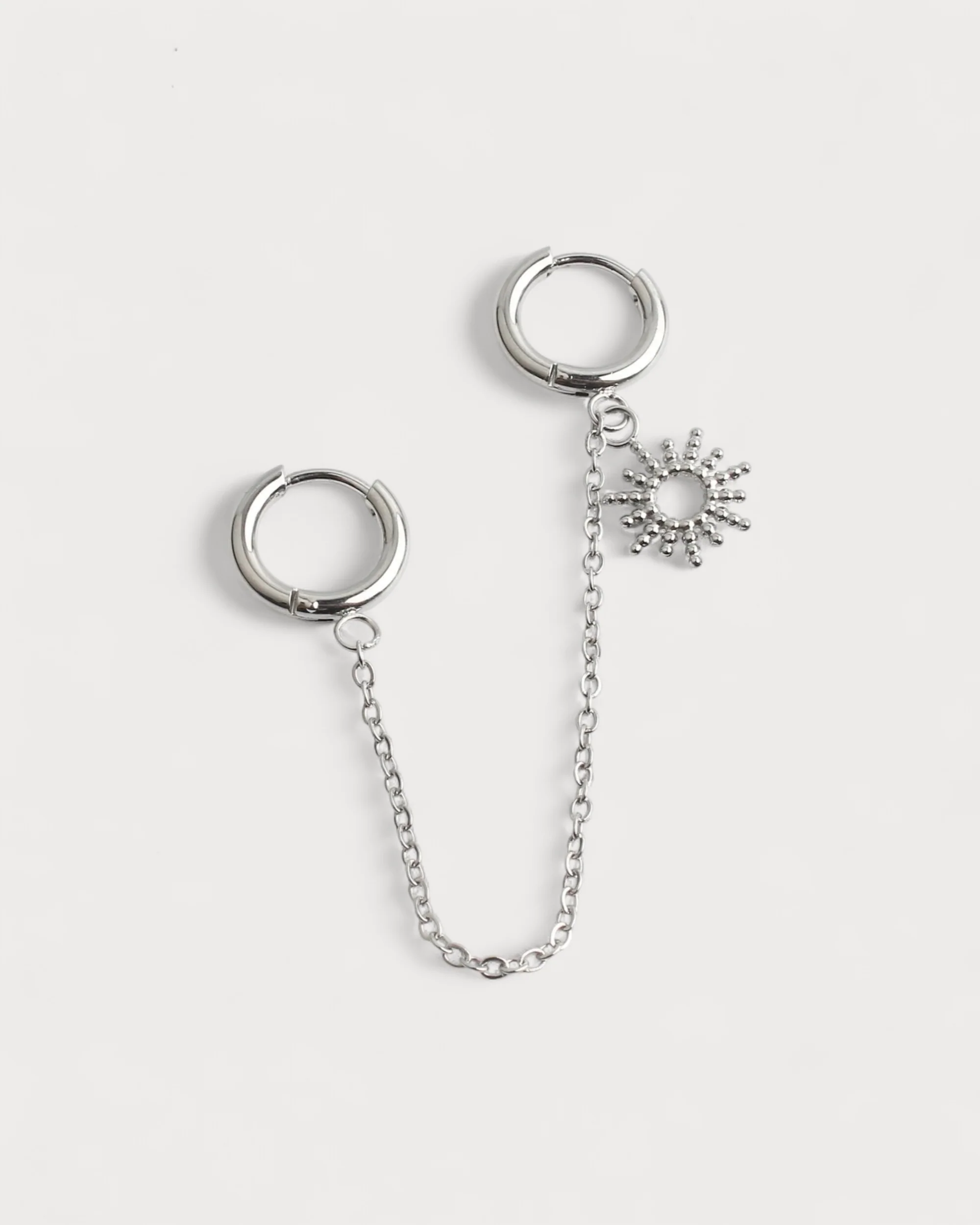 Here Comes The Sun - Double Earring - Stainless Steel - Image 3