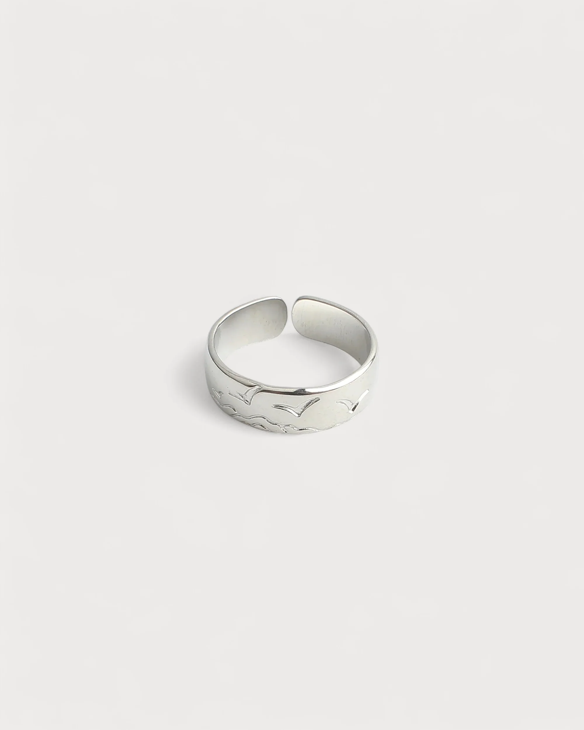 Hirundo - Ring - Stainless Steel - Adjustable - Image 6
