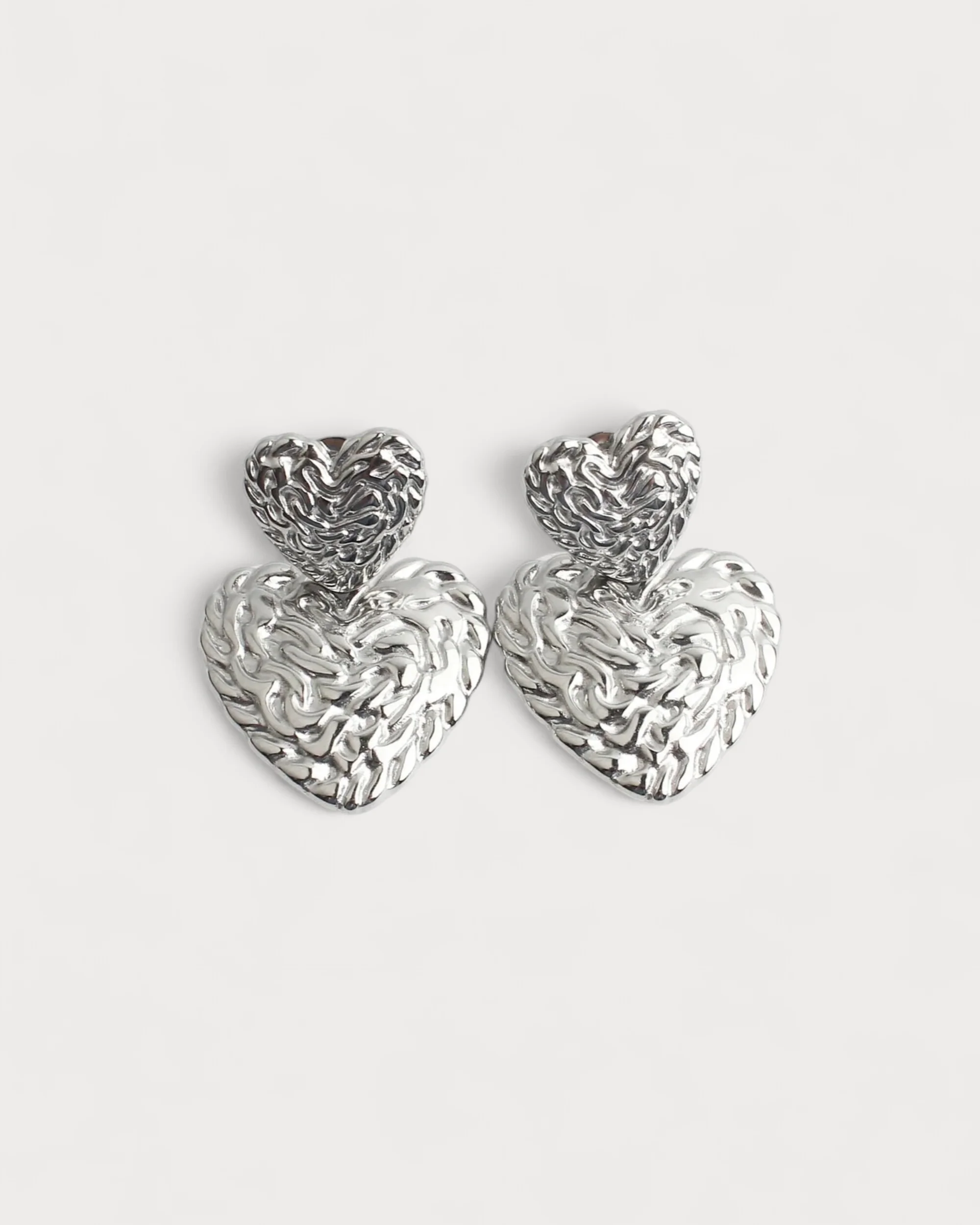 In The Name Of Love - Earrings - Stainless Steel - Image 3