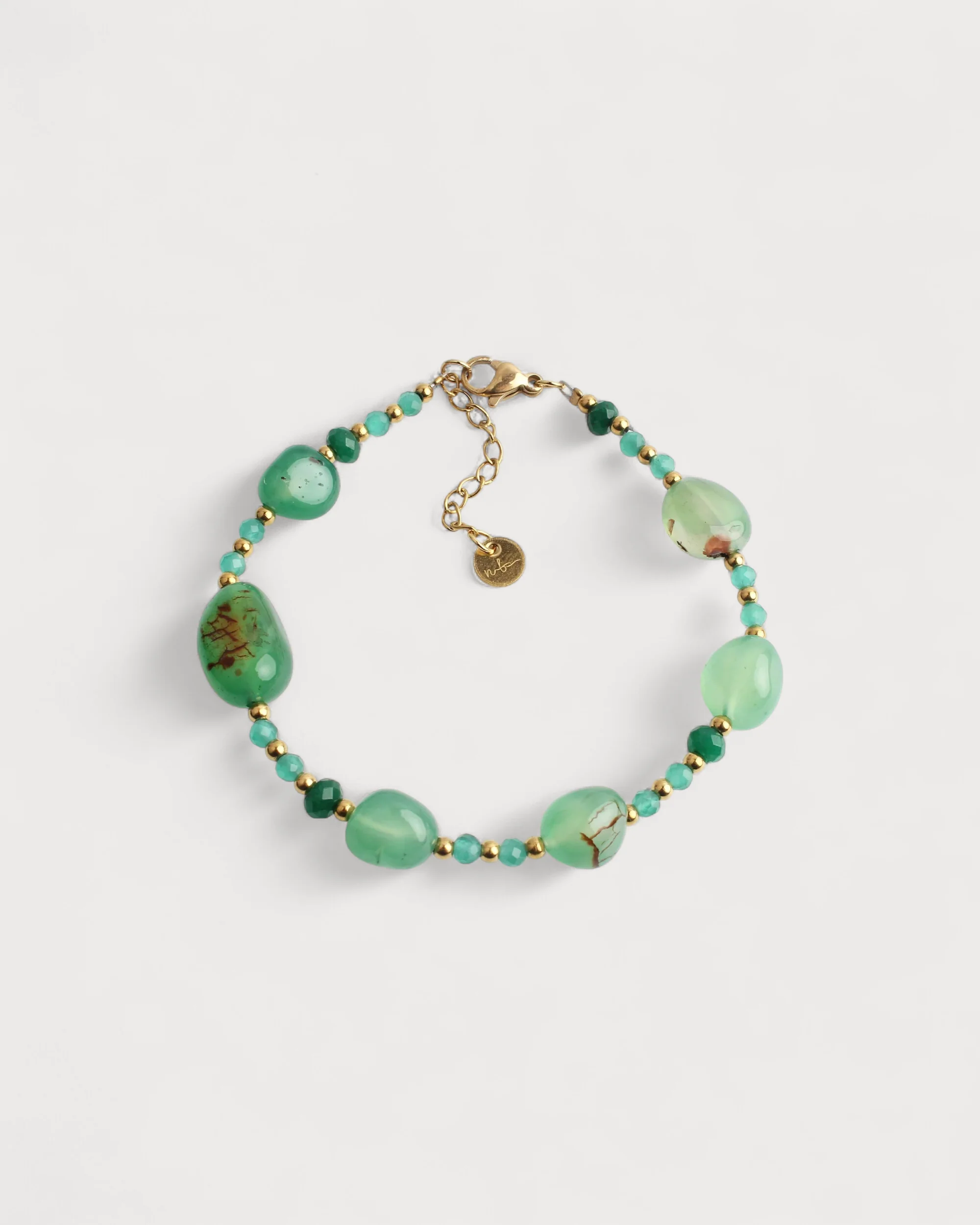 Indy - Bracelet - Natural Stone - Stainless Steel - Image 3