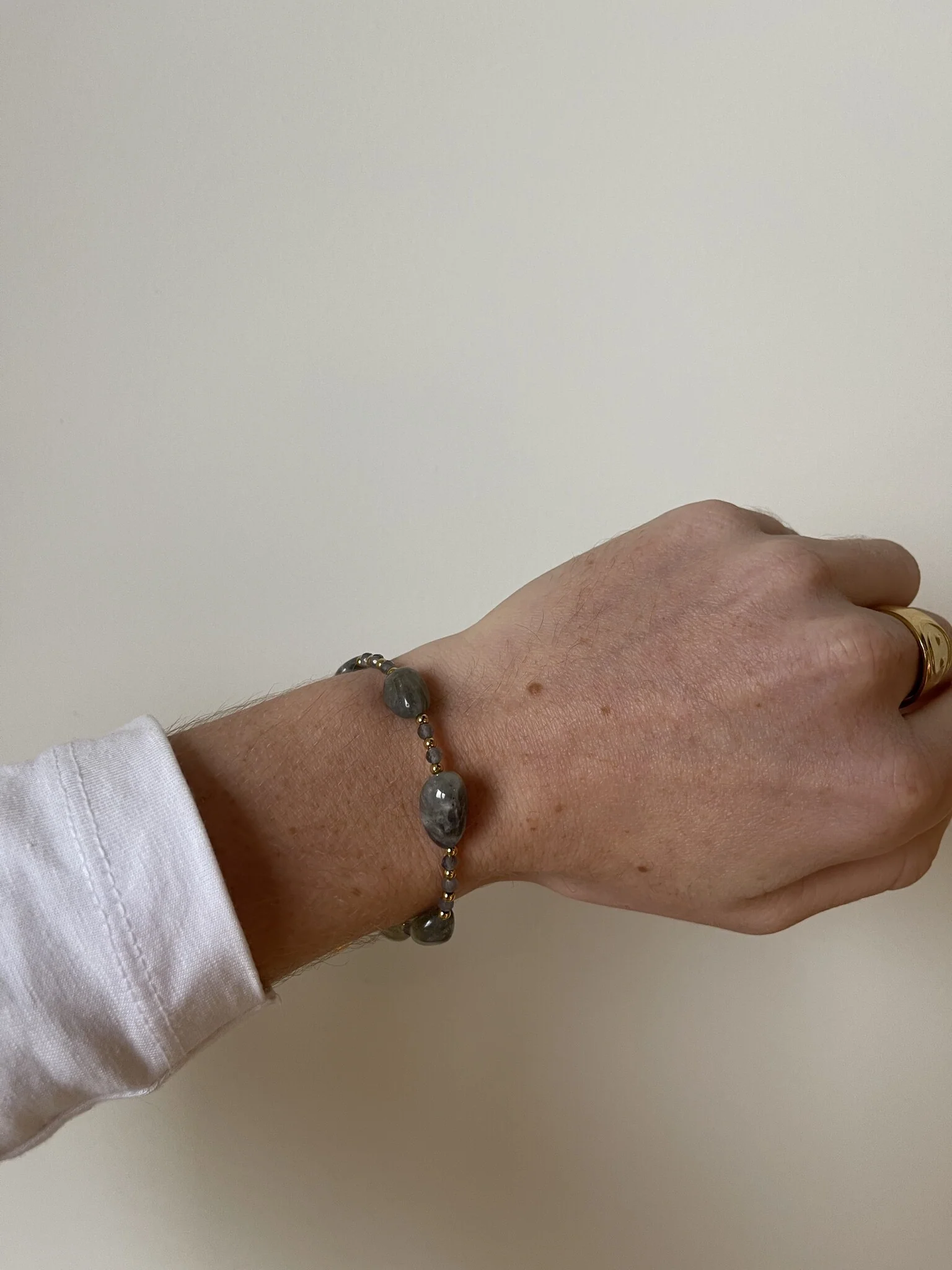 Indy - Bracelet - Natural Stone - Stainless Steel - Image 6