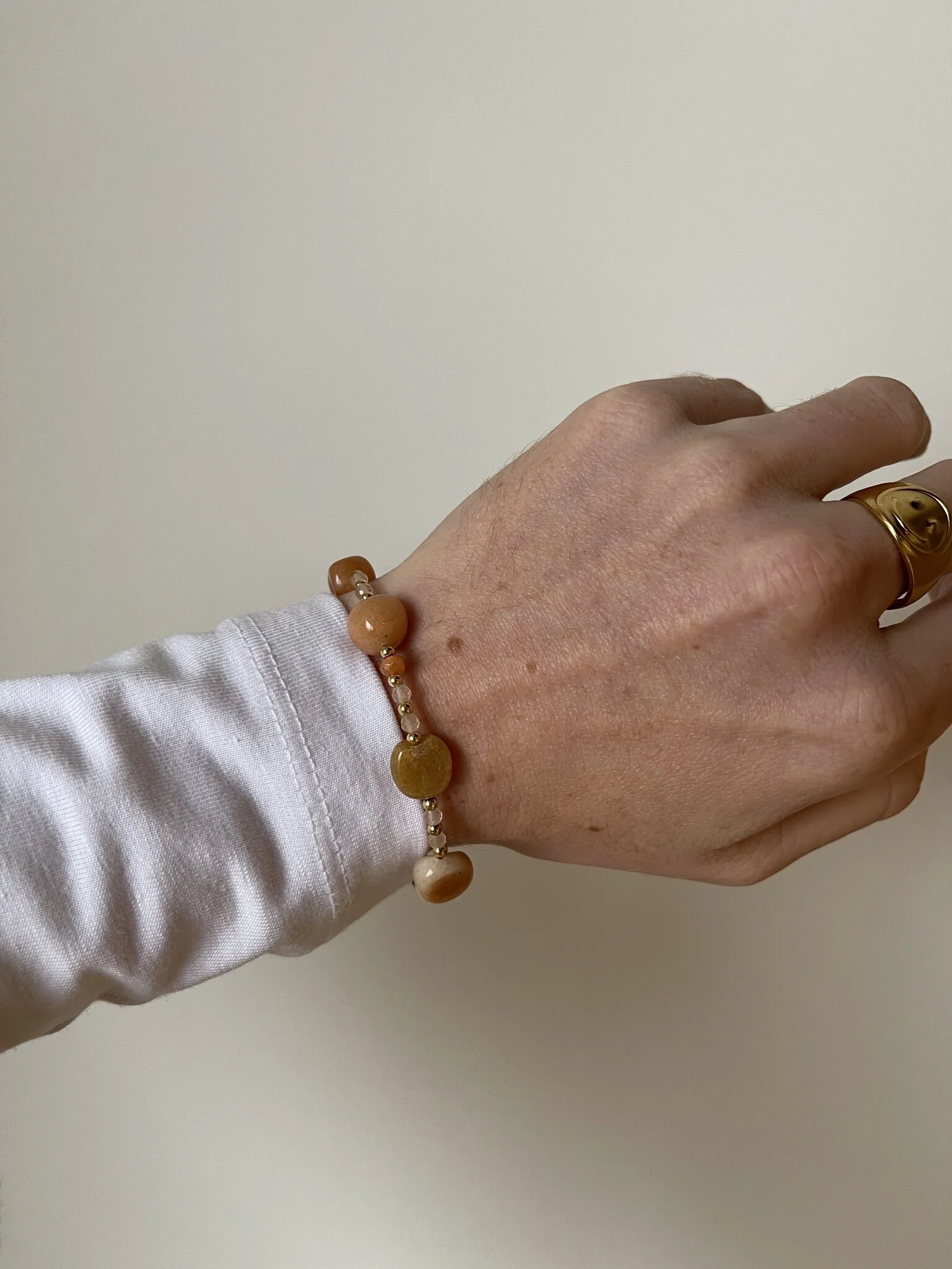 Indy - Bracelet - Natural Stone - Stainless Steel - Image 8