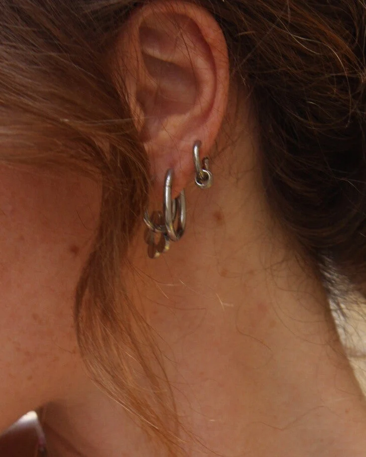 Jana - Earrings - Stainless Steel - Image 5