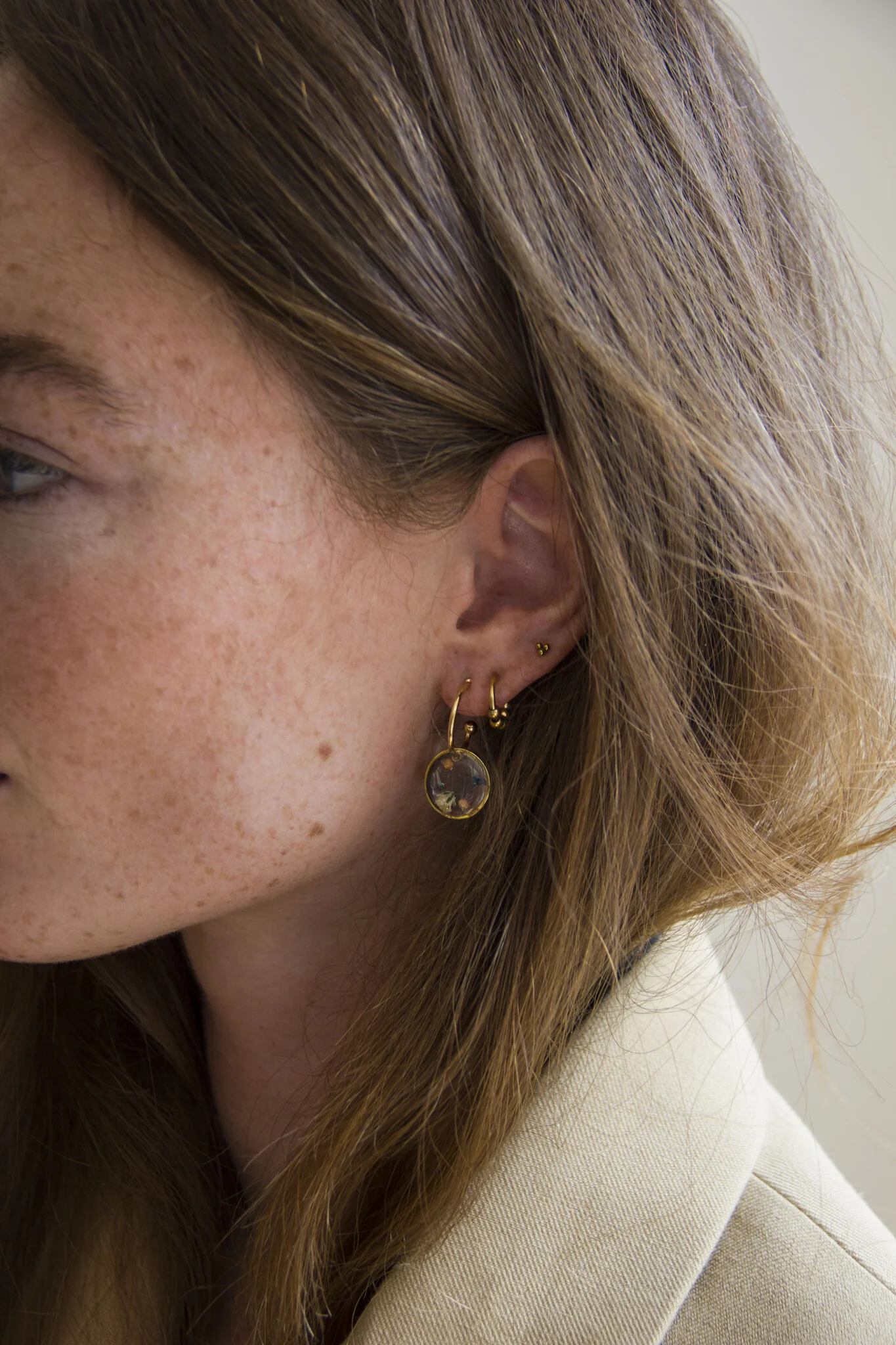 Java - Earrings - Stainless Steel - Image 2