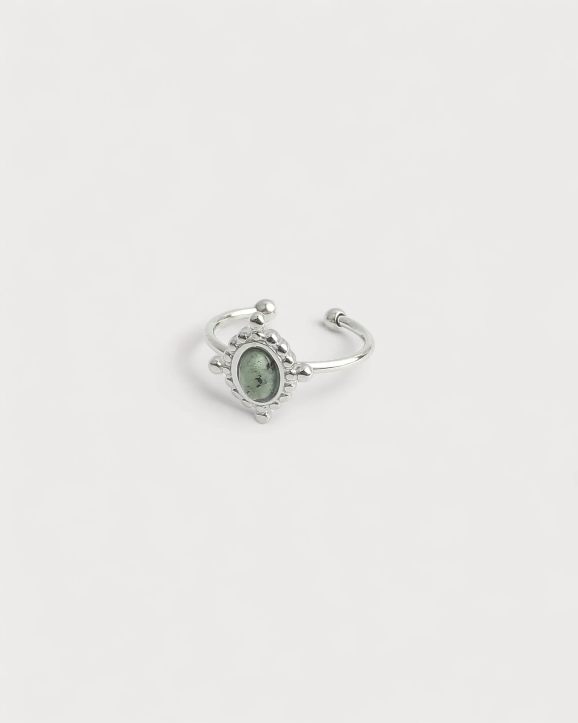 Jolene - Ring - Natural Stone - Stainless Steel - Image 3