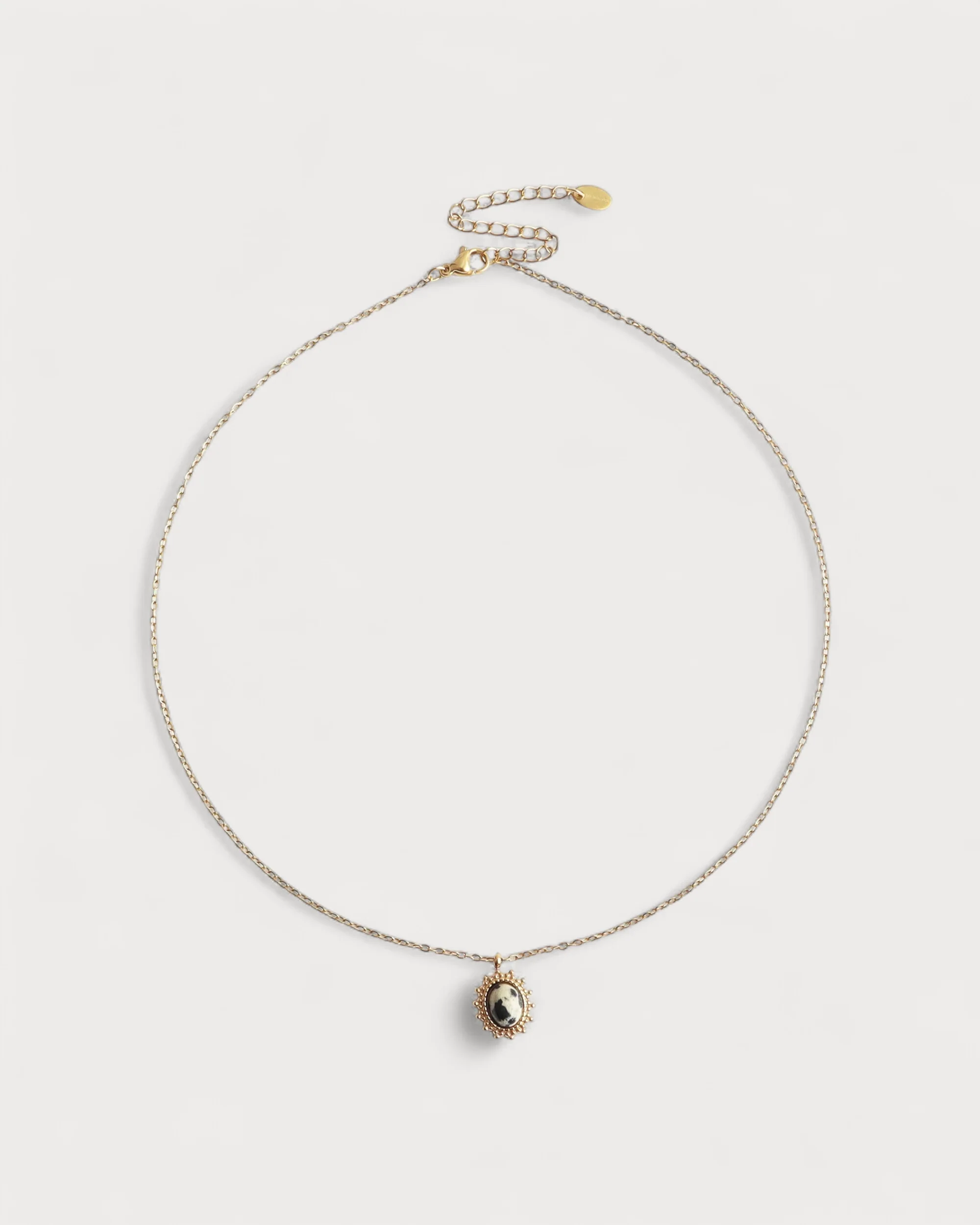 Jolie - Necklace - Natural Stone - Stainless Steel - Image 14