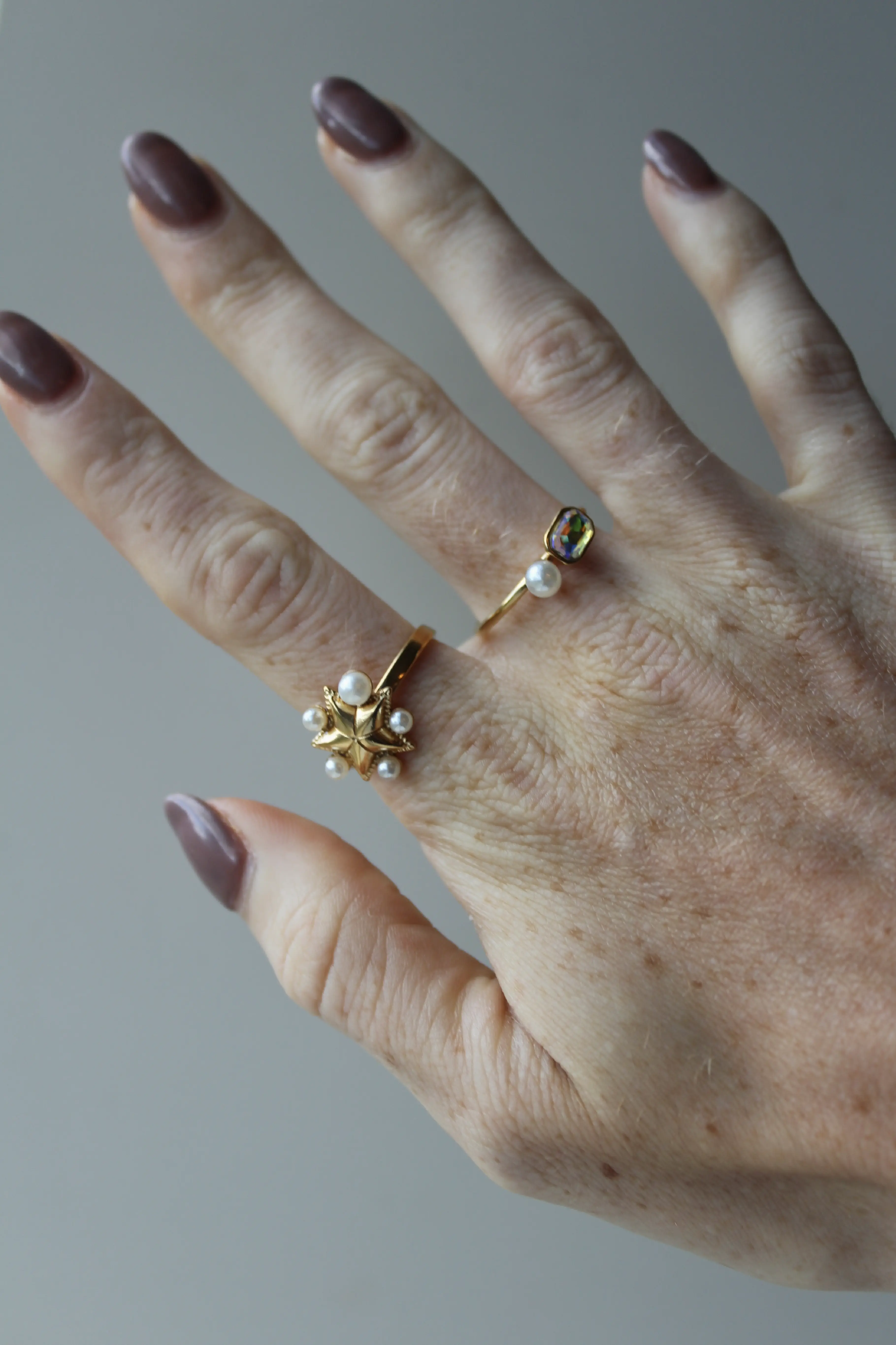 Judith - Ring - Stainless Steel - Adjustable - Image 2