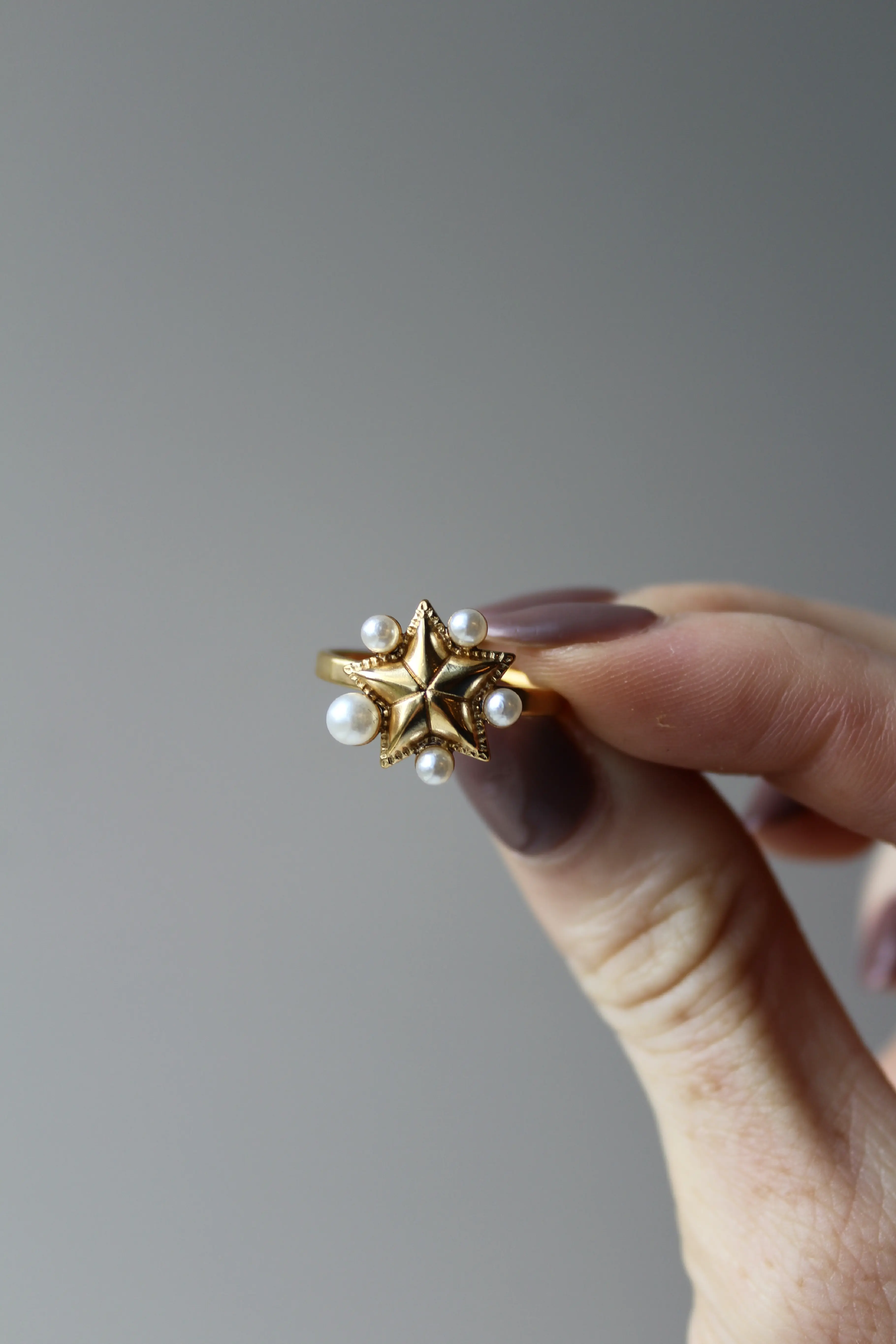 Judith - Ring - Stainless Steel - Adjustable - Image 4