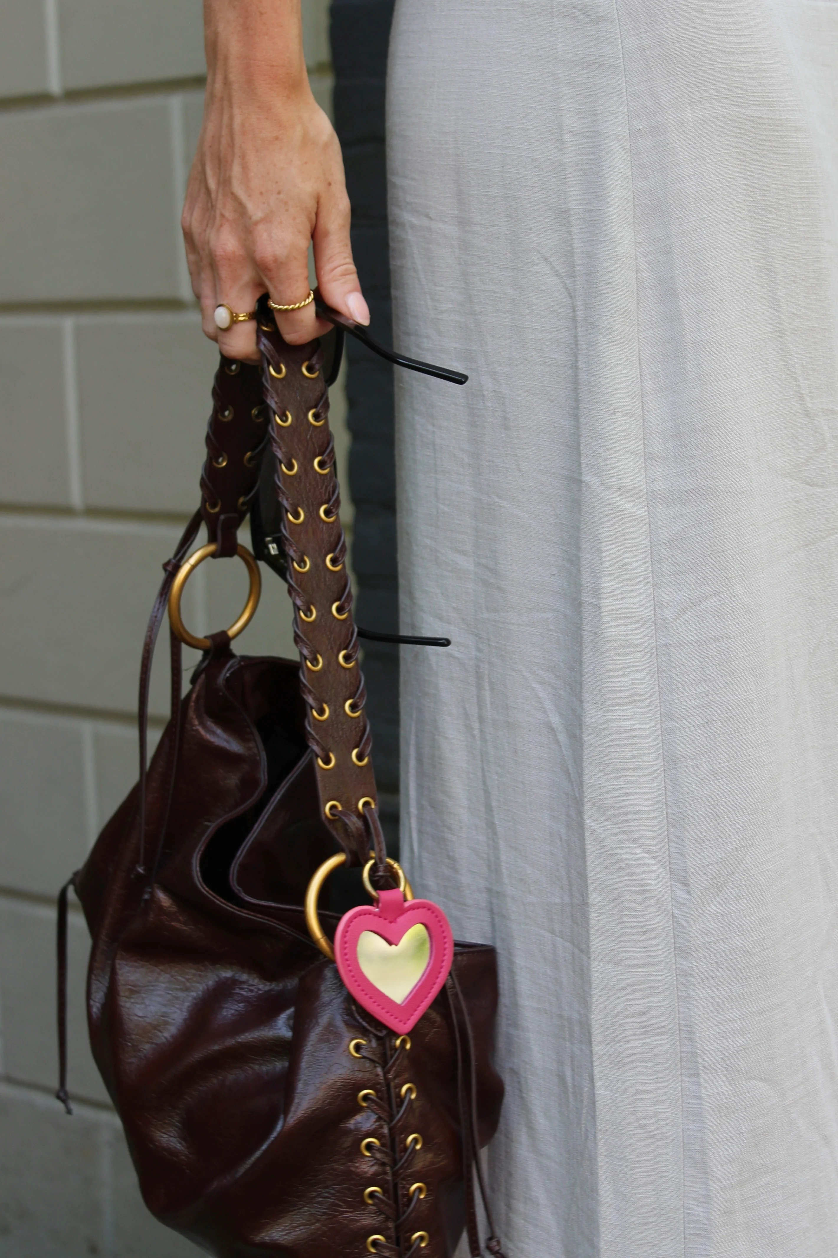 Notbranded Bag Charm with mirror - Image 3