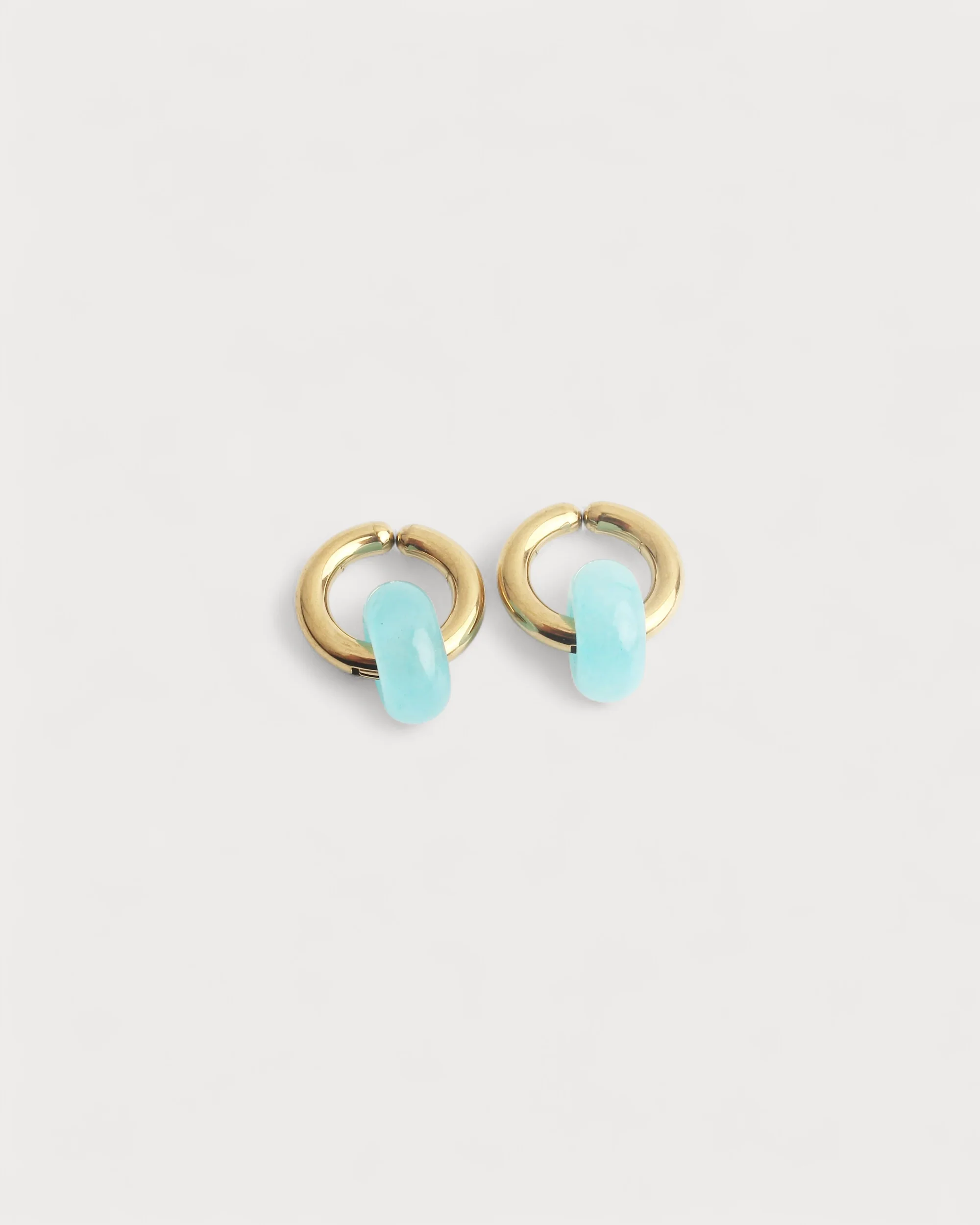 Jutta - Earrings - Clip On - Stainless Steel