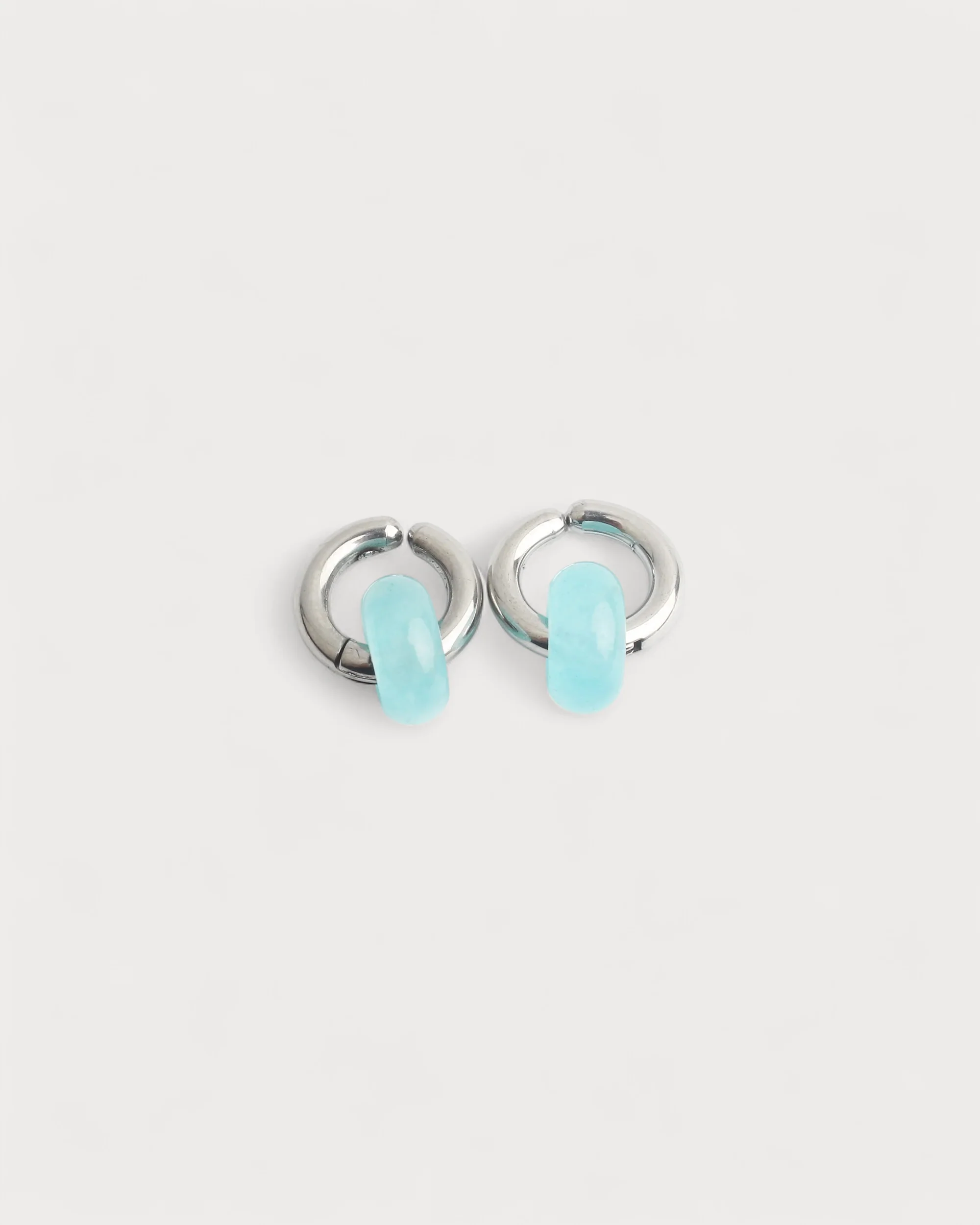 Jutta - Earrings - Clip On - Stainless Steel - Image 3