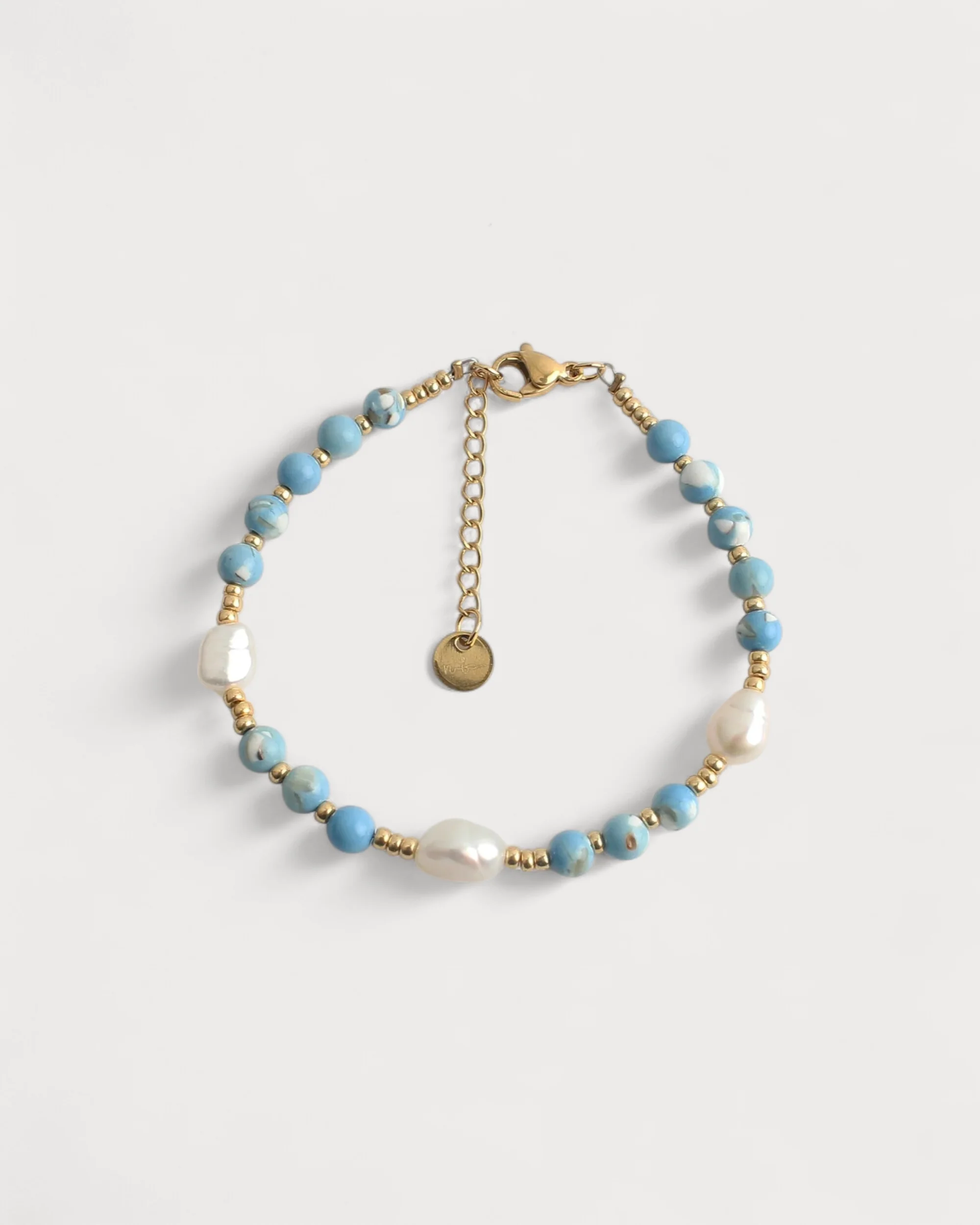 Kira - Bracelet - Natural Stone - Stainless Steel - Image 5