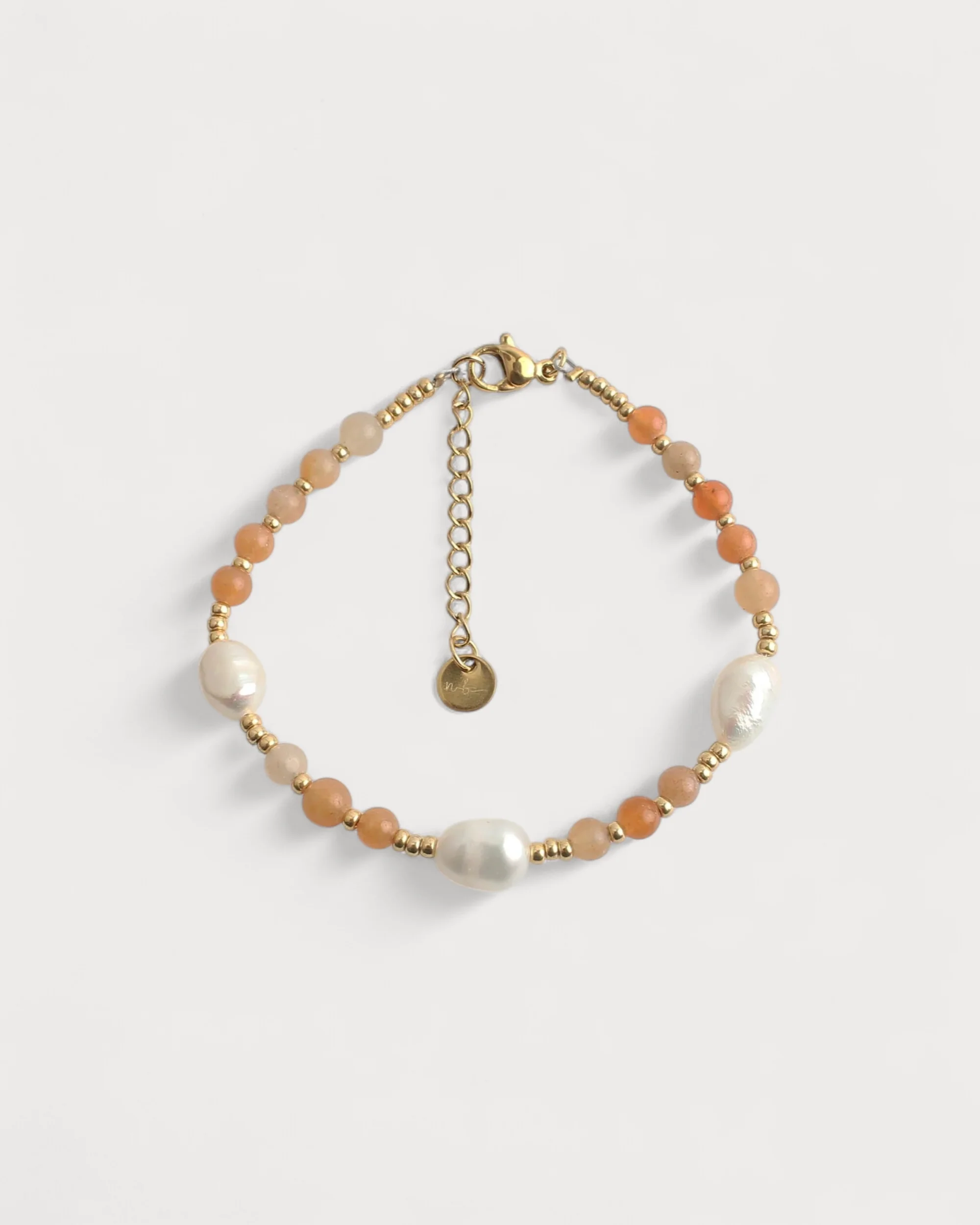Kira - Bracelet - Natural Stone - Stainless Steel - Image 7