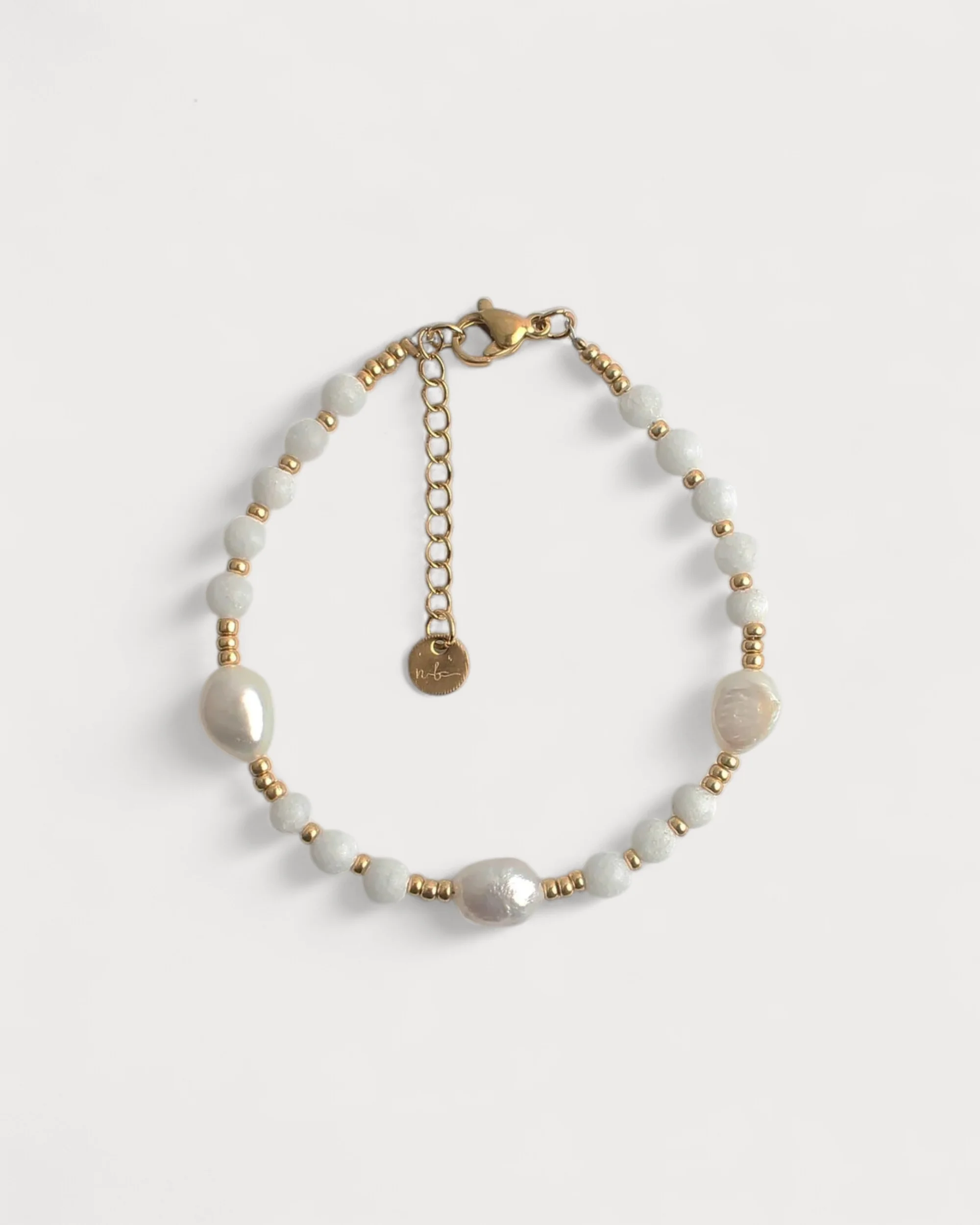 Kira - Bracelet - Natural Stone - Stainless Steel - Image 8