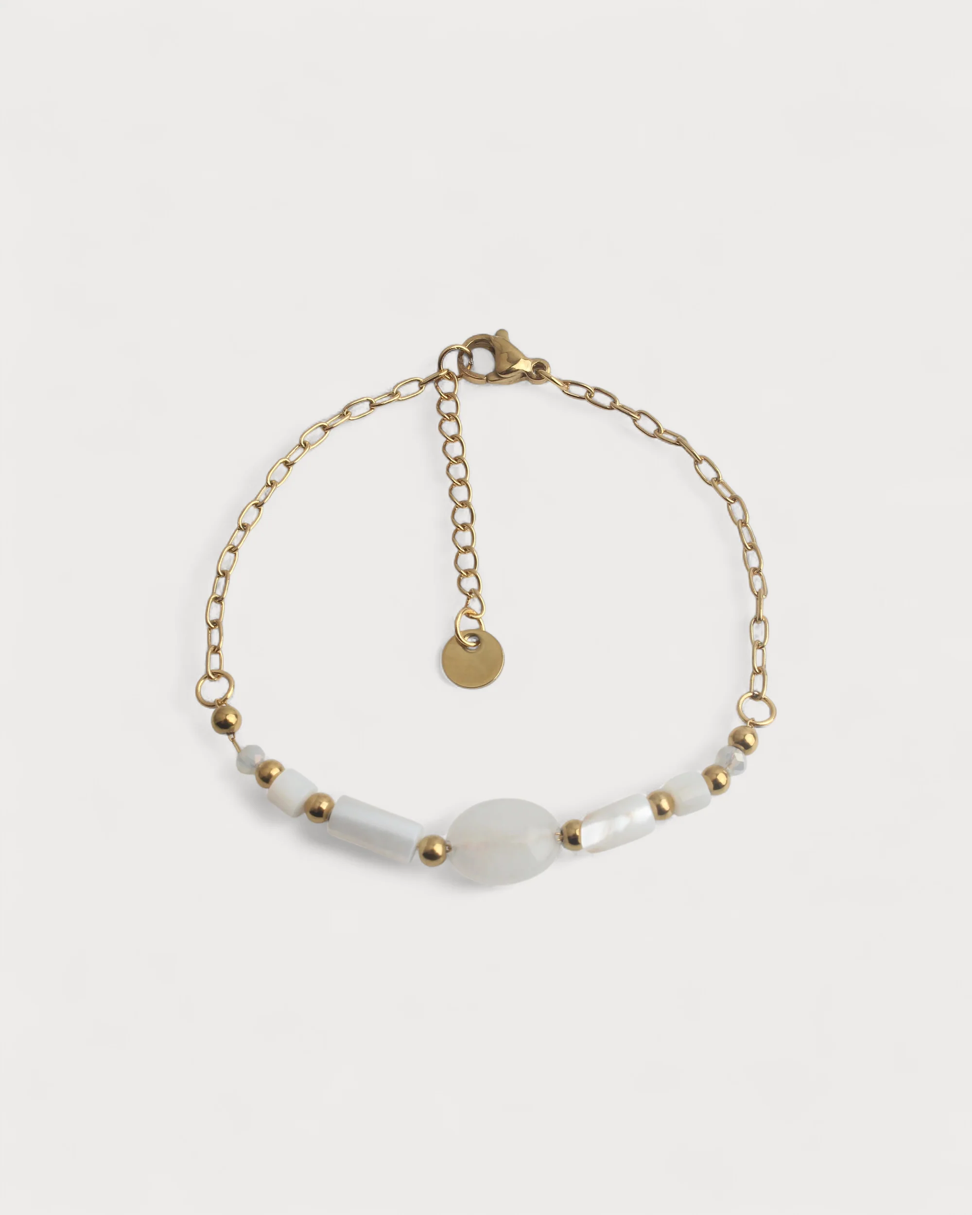 Lemoni - Bracelet - Natural Stone - Stainless Steel