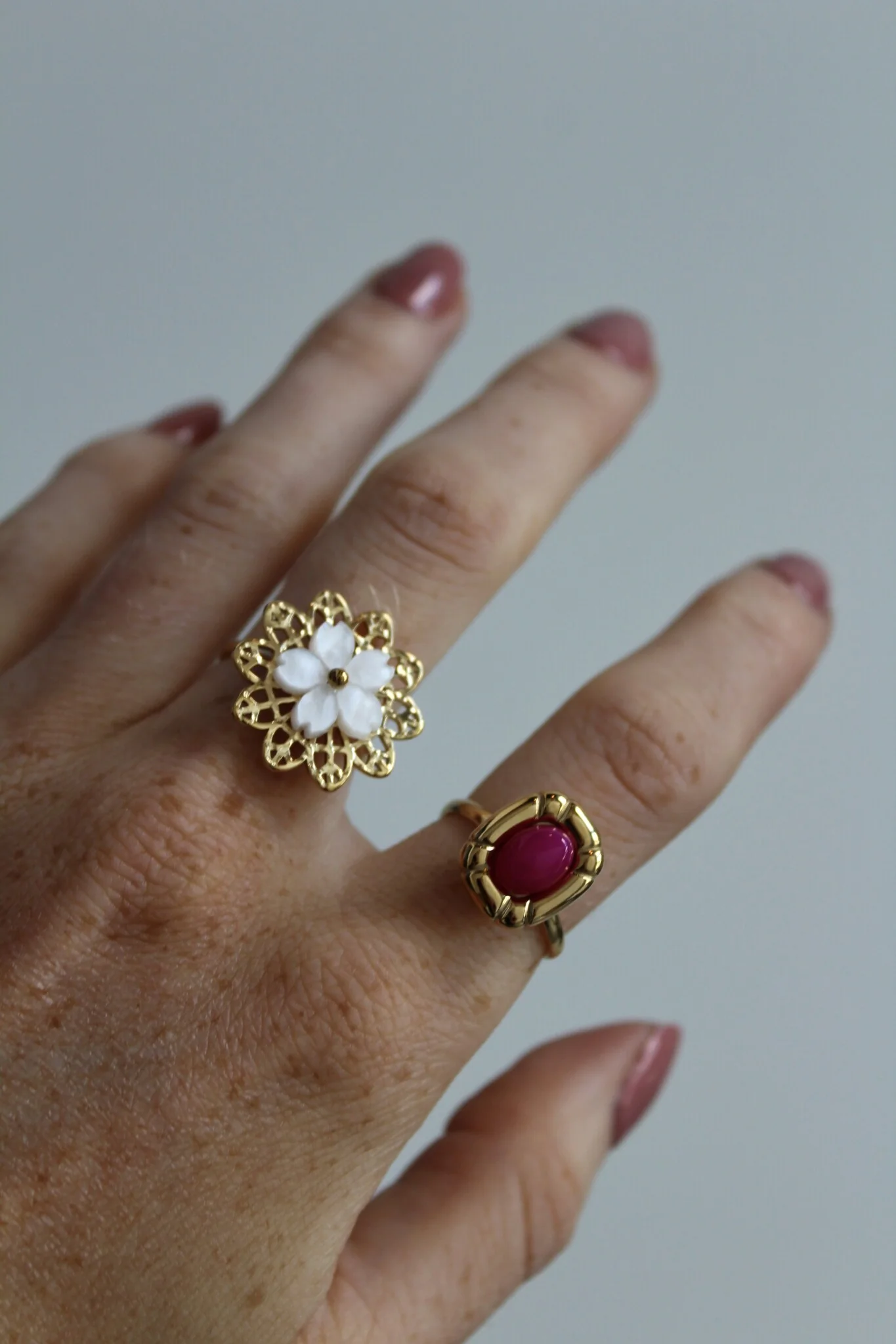 Liliana - Ring - Stainless Steel - Adjustable - Image 2