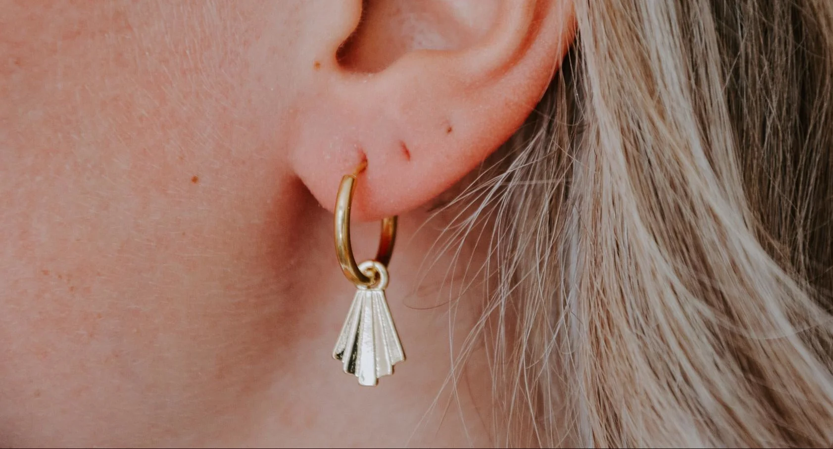 Louise - Earrings - Stainless Steel - Image 2