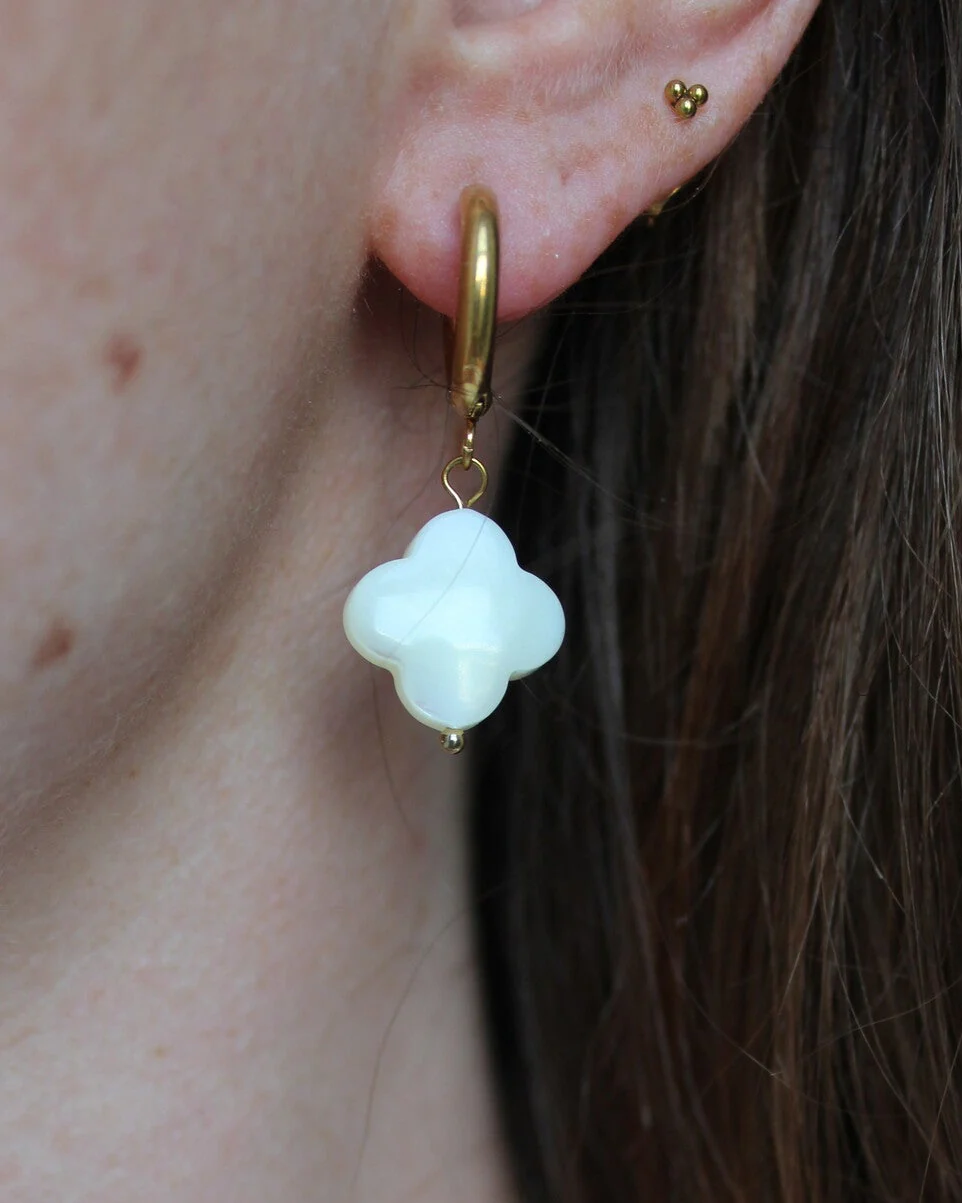 Lucky - Earrings - Stainless Steel - Image 2