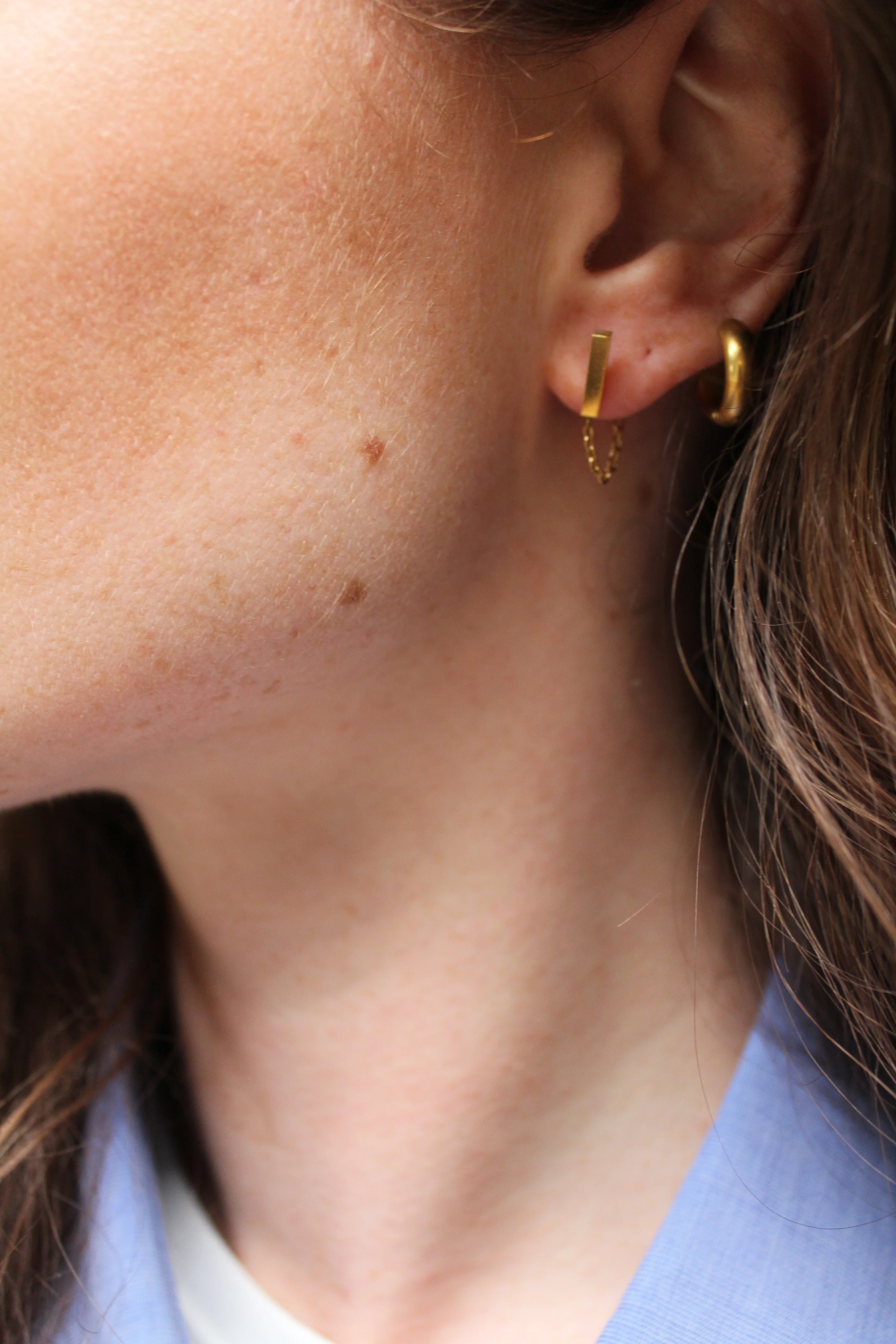 Lynn - Earrings - Stainless Steel - Image 2