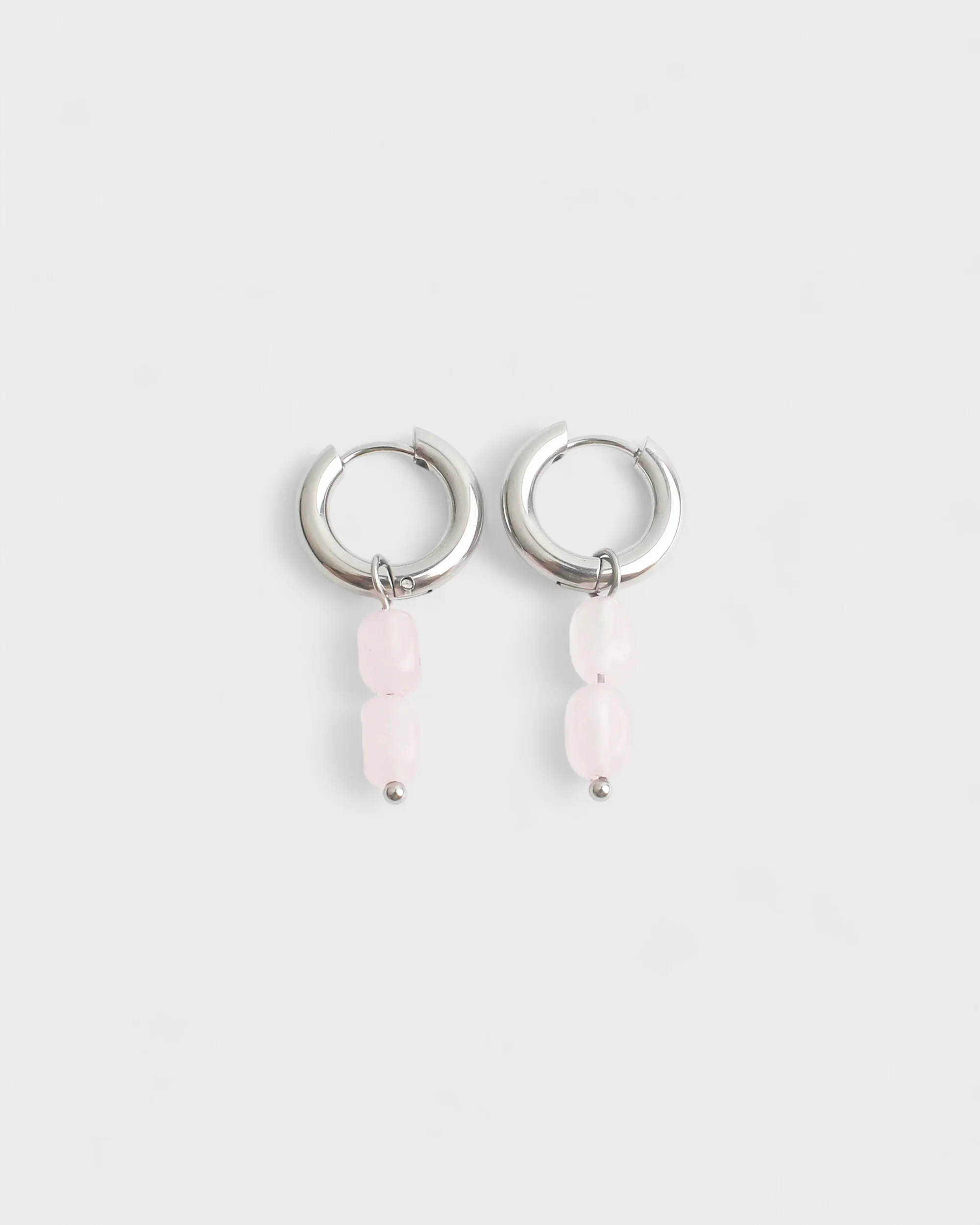 Maartje - Earrings - Natural Stone - Stainless Steel - Image 3