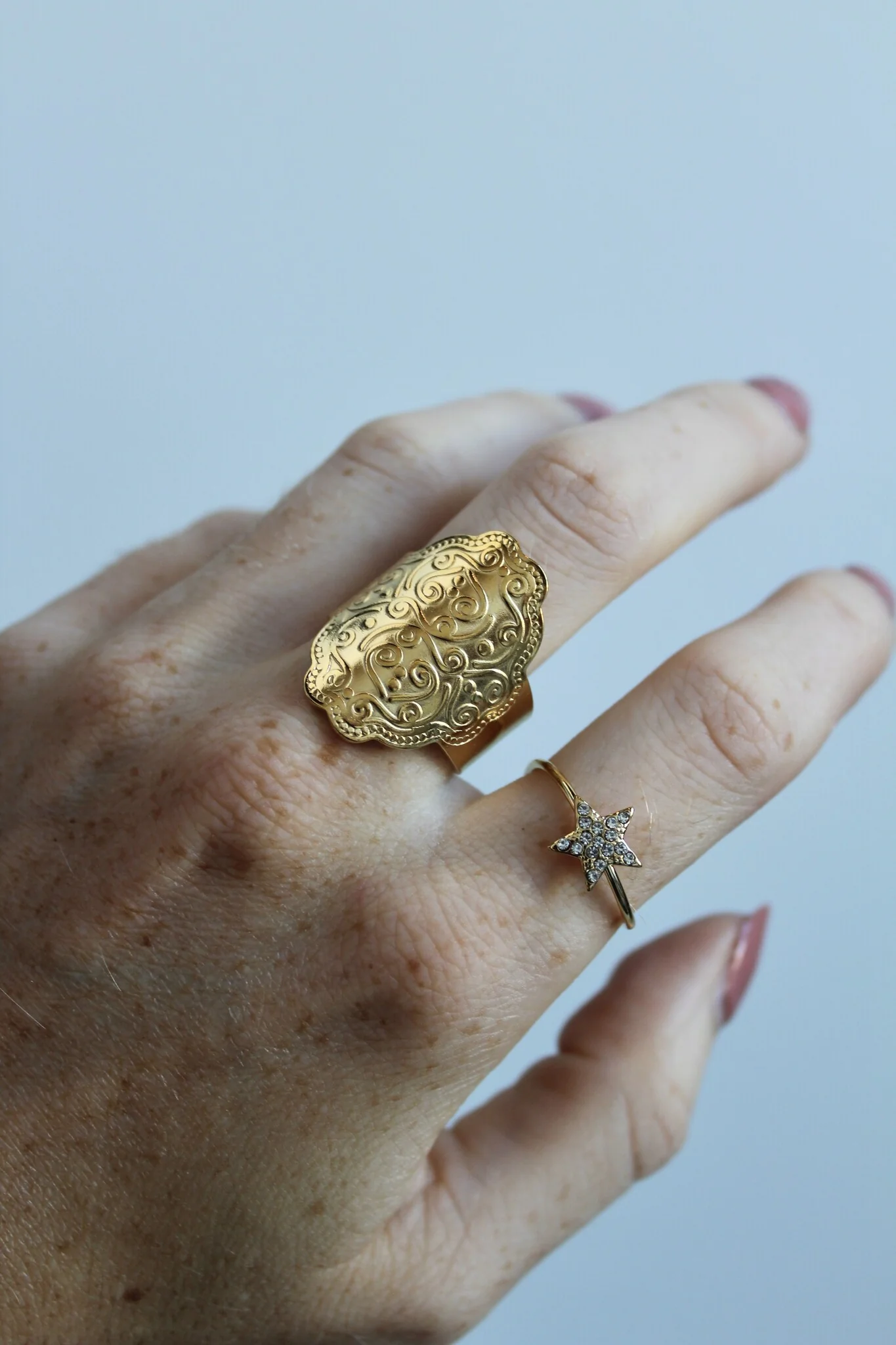 Tove - Ring - Stainless Steel - Adjustable - Image 2