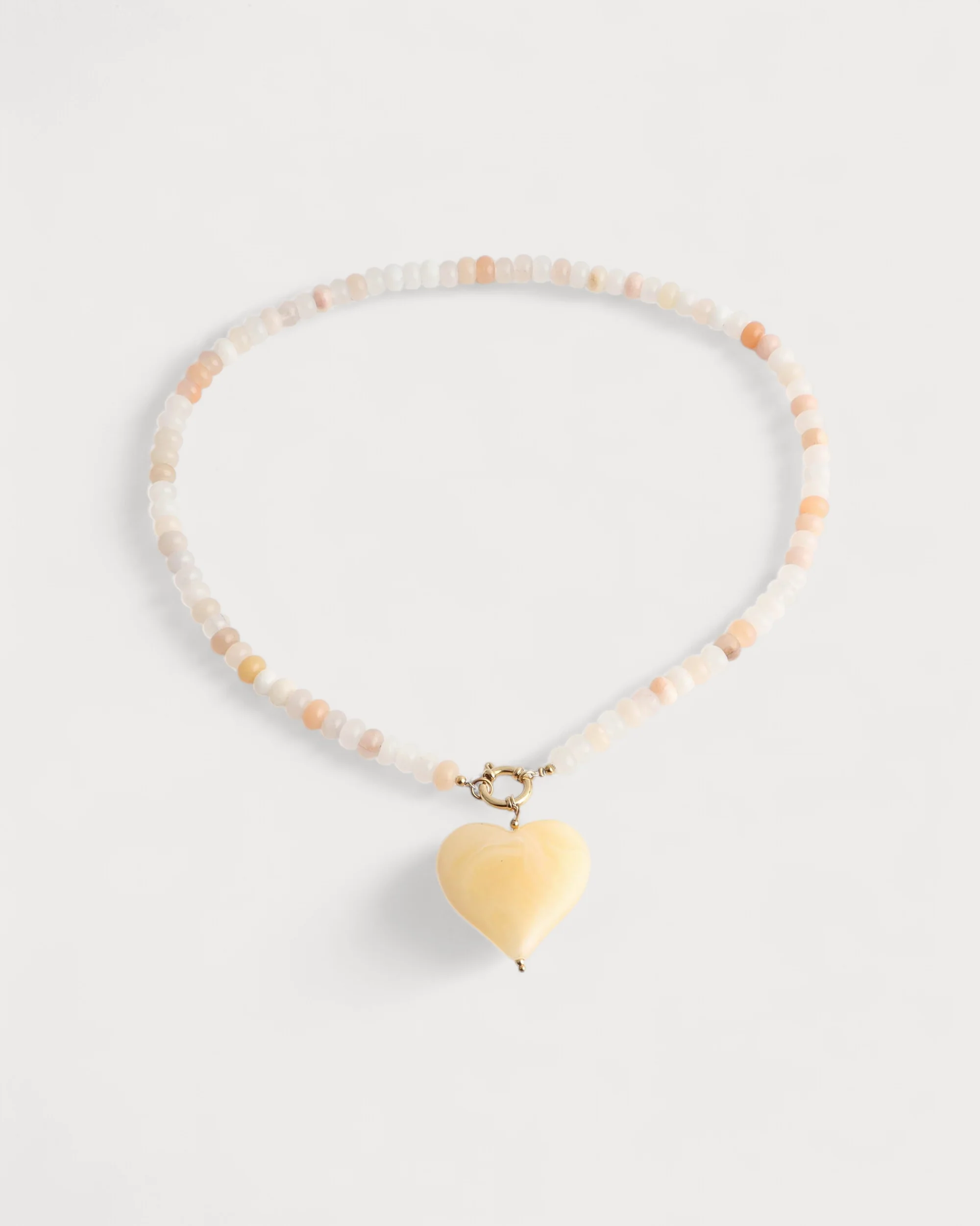 Manu - Necklace - Natural Stone - Stainless Steel - Image 4