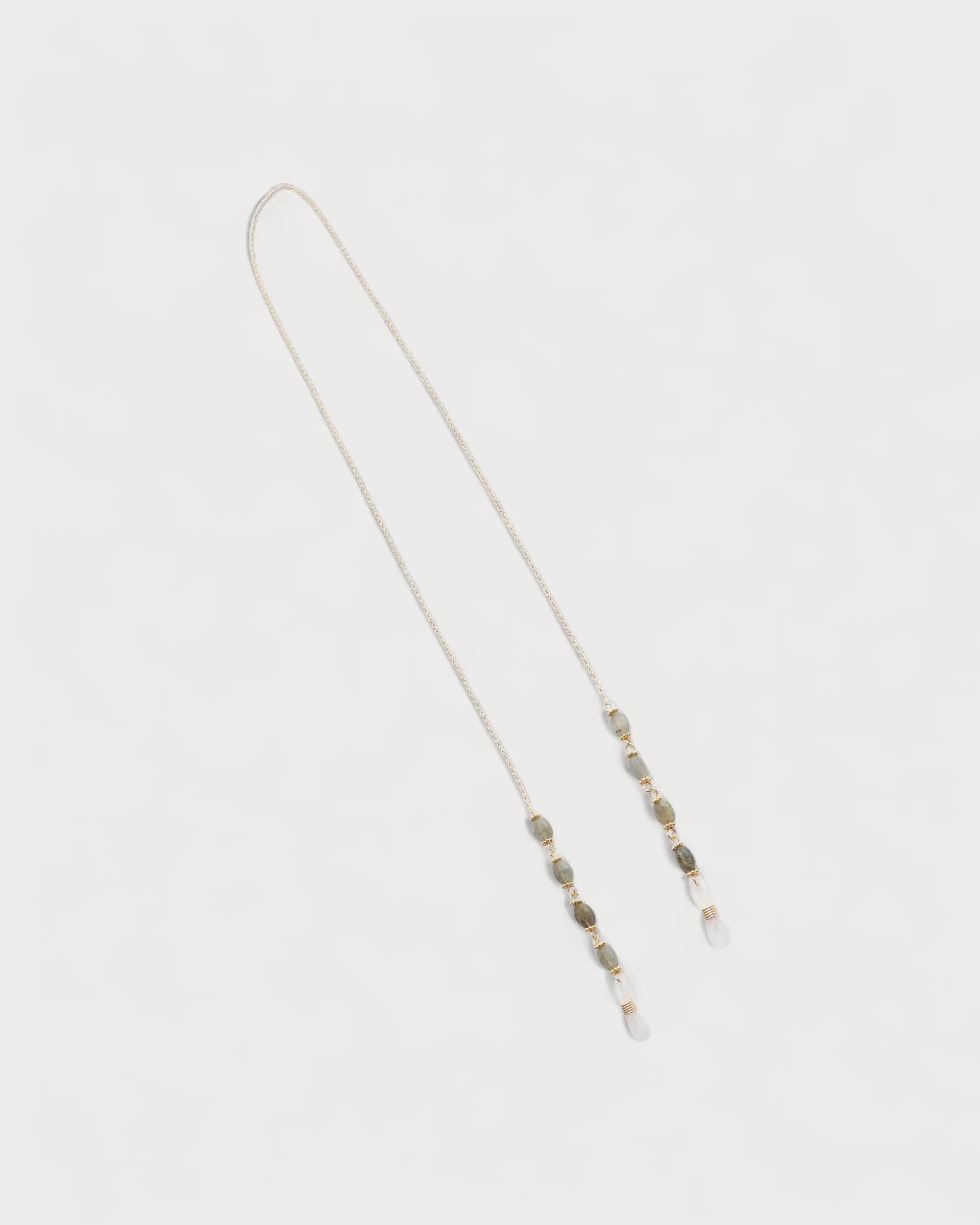 Marigold - Glasses Chain - Natural Stone - Stainless Steel - Image 5