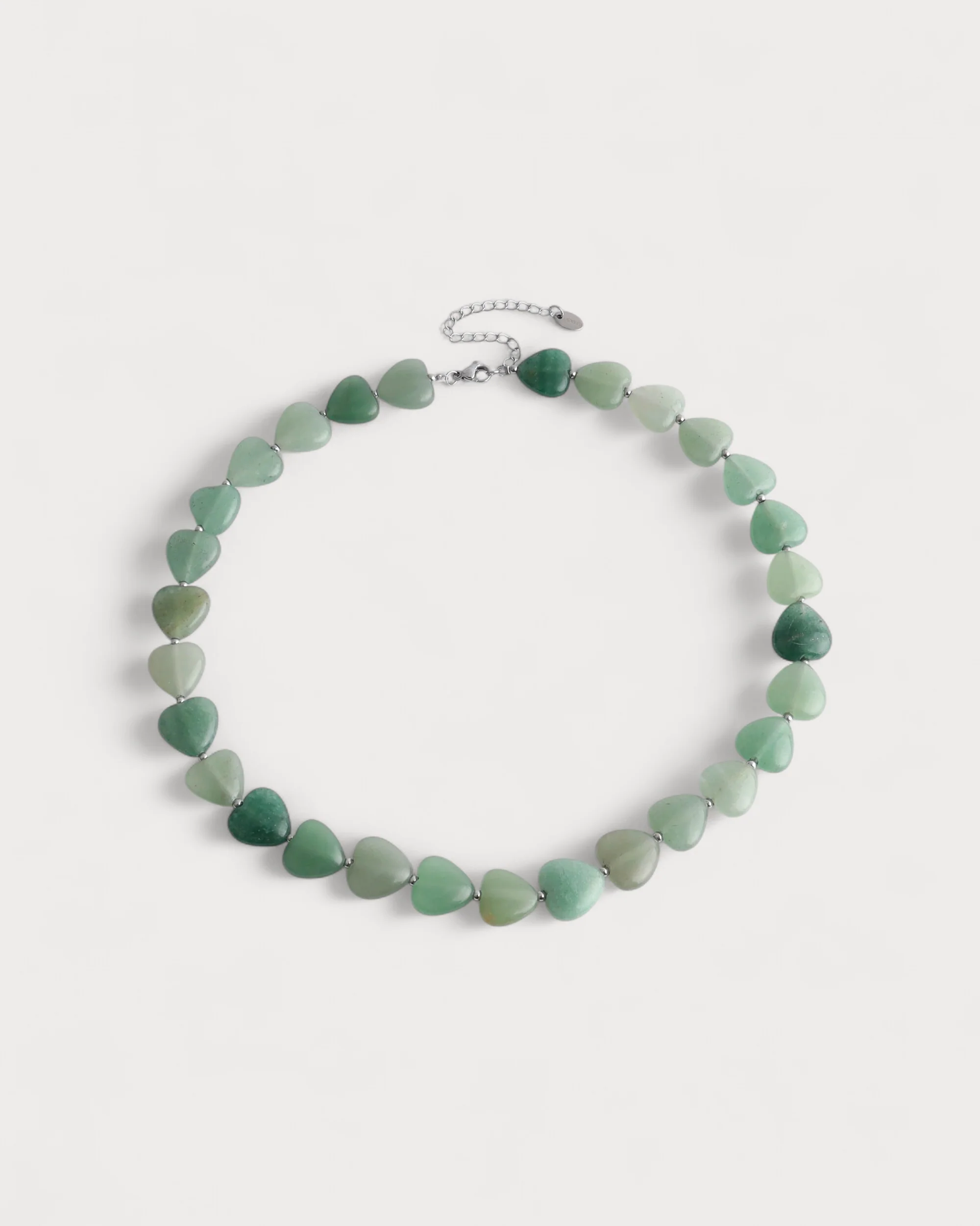 Marije - Necklace - Natural Stone - Stainless Steel - Image 7