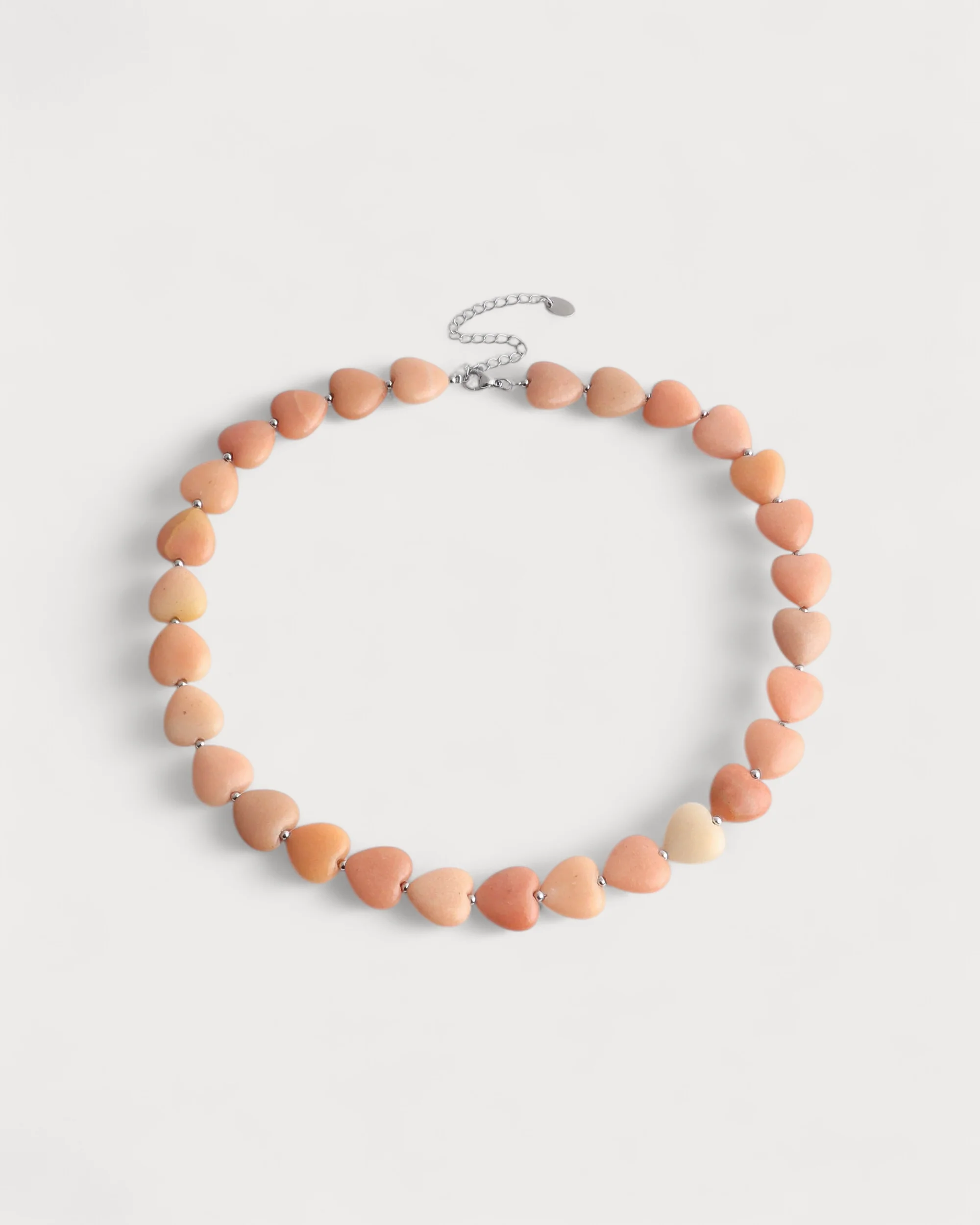 Marije - Necklace - Natural Stone - Stainless Steel - Image 9