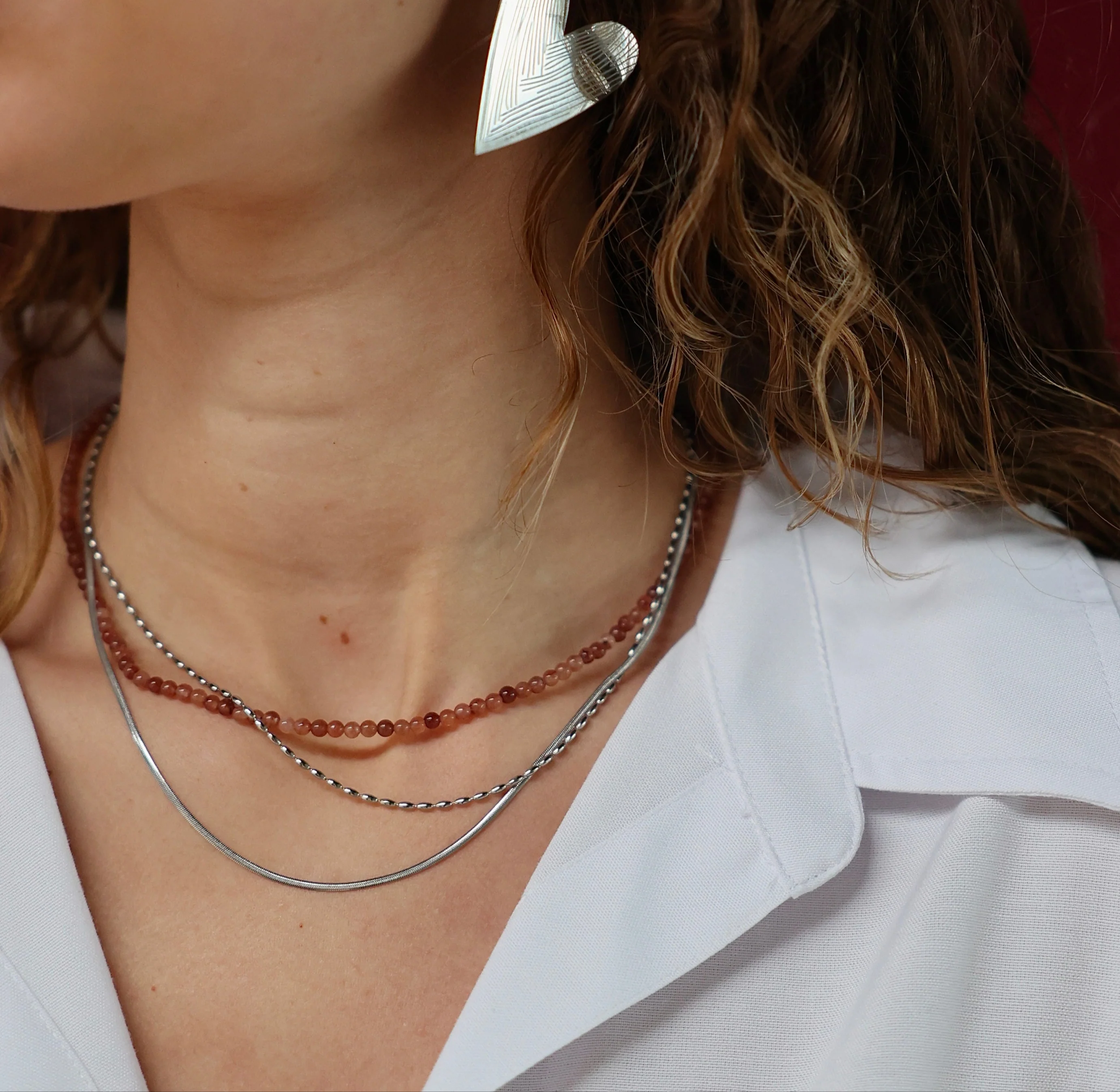Kiara - Necklace - Stainless Steel - Image 5