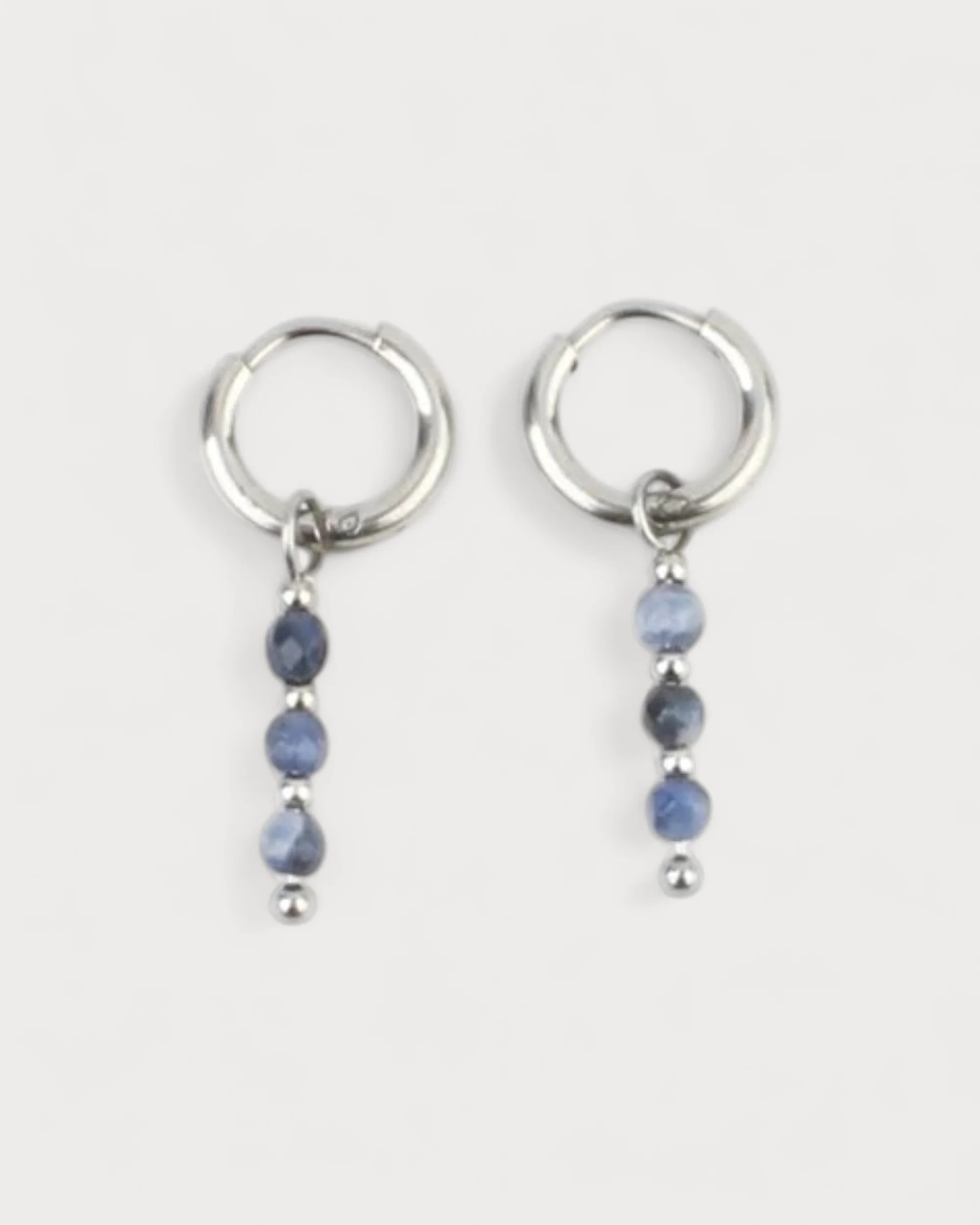 Mon Cheri - Earrings - Natural Stone - Stainless Steel - Image 7