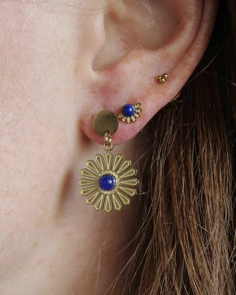 Nadia - Studs - Earrings - Stainless Steel - Image 4