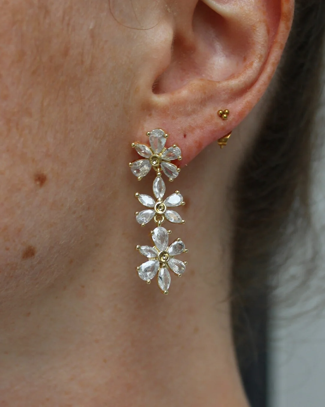 Natali - Earrings - Stainless Steel - Image 2