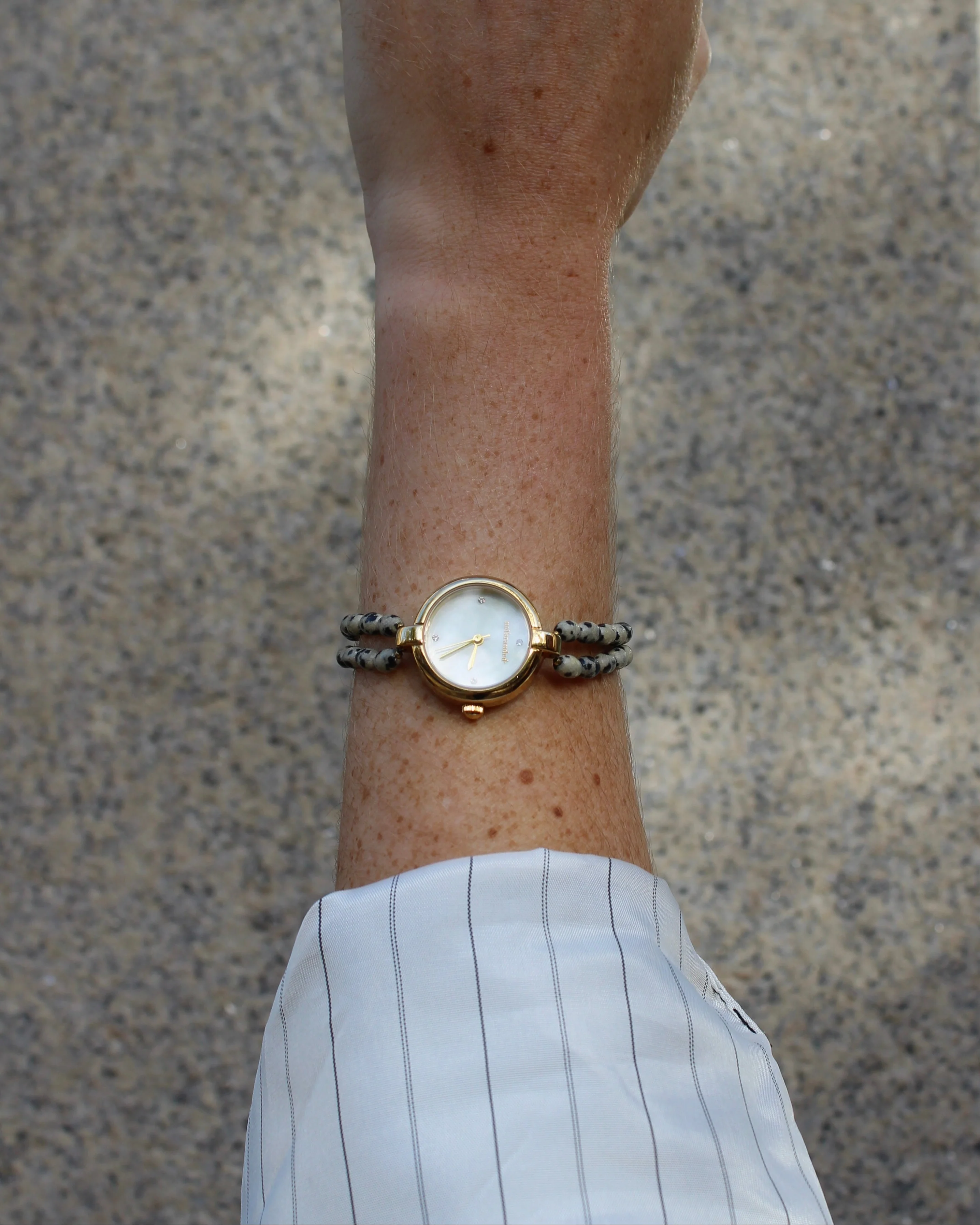 Noelia - Watch – Natural Stone - Stainless Steel - Image 6