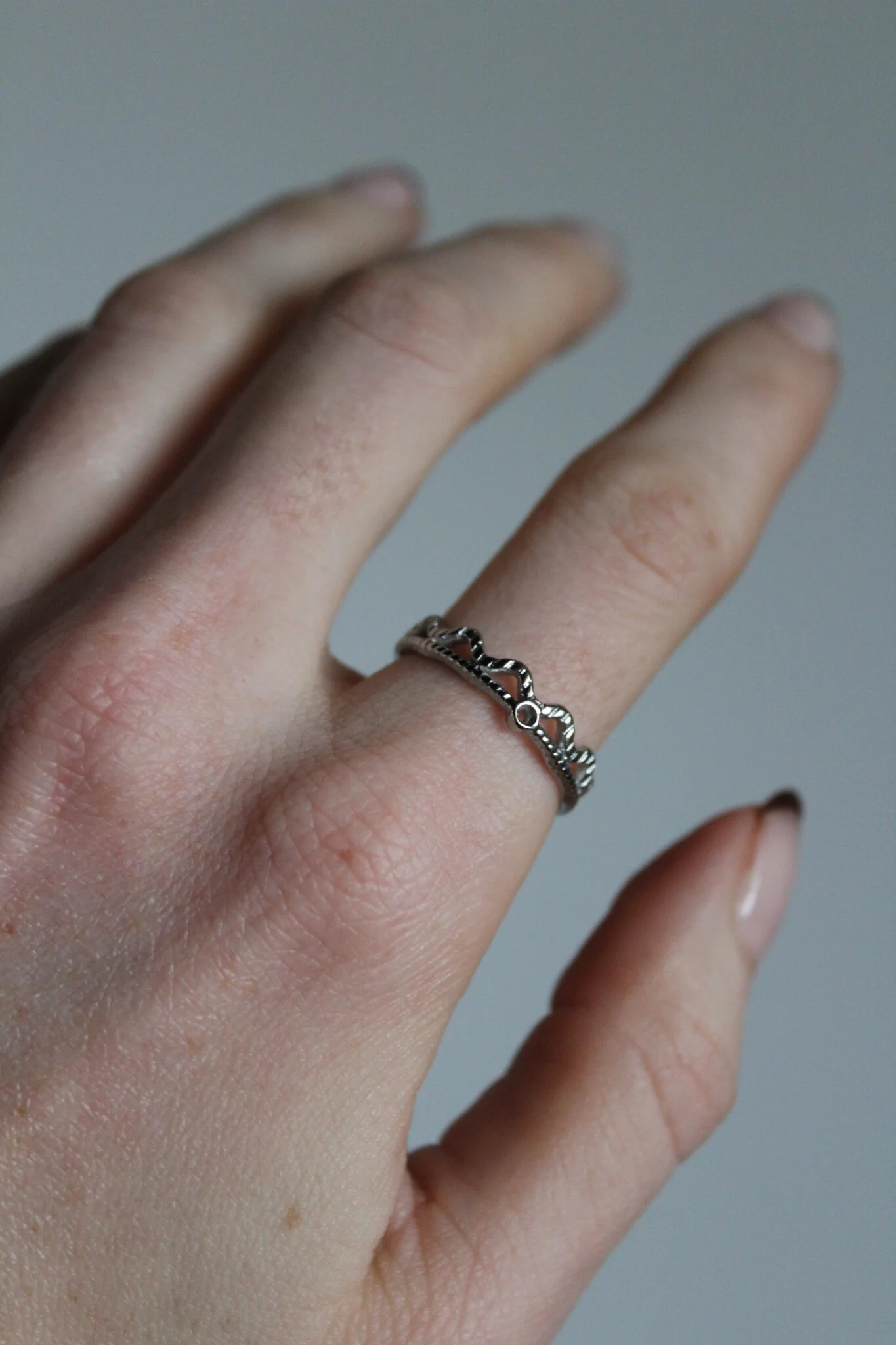 Noor - Ring - Stainless Steel - Adjustable - Image 2