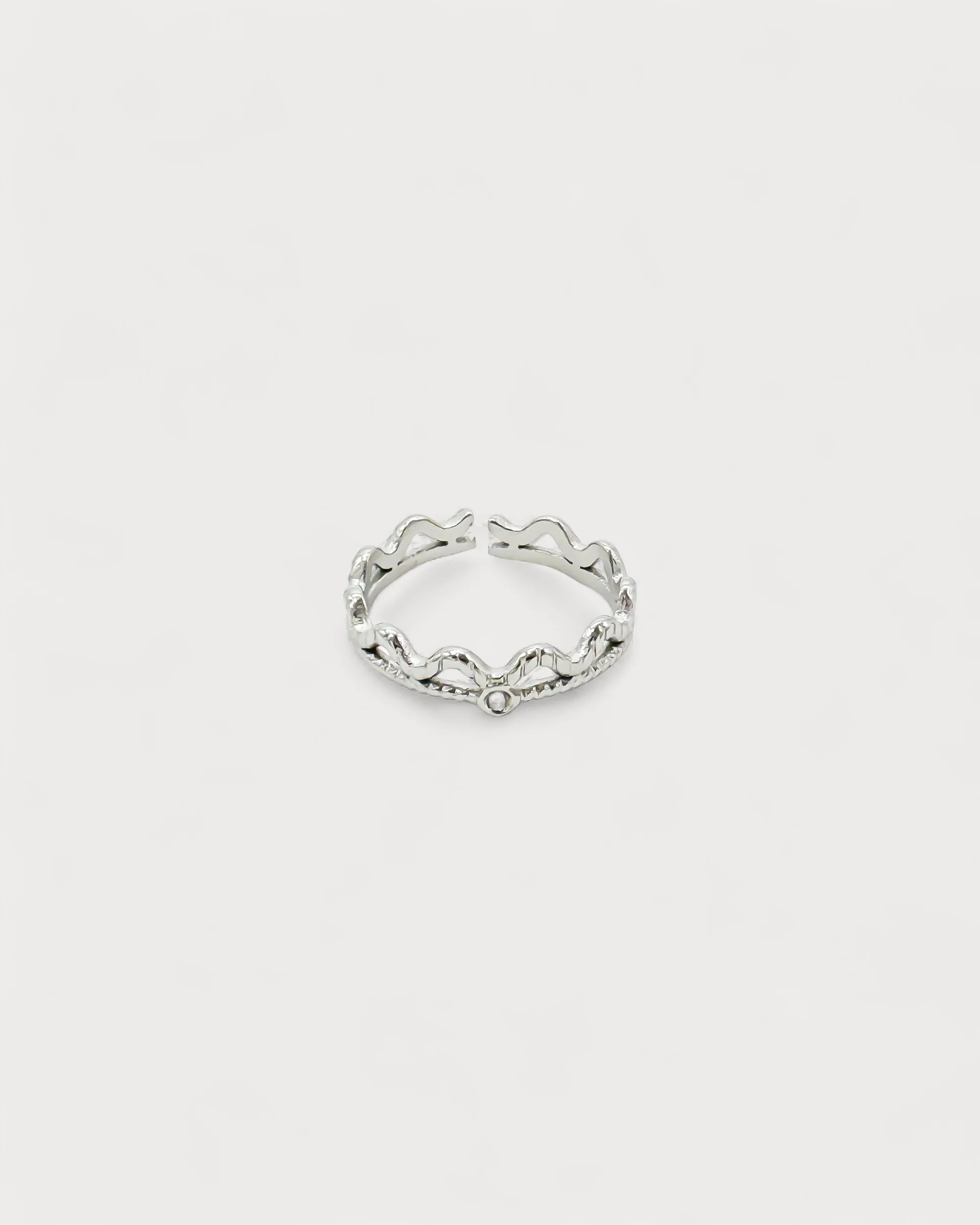 Noor - Ring - Stainless Steel - Adjustable - Image 3