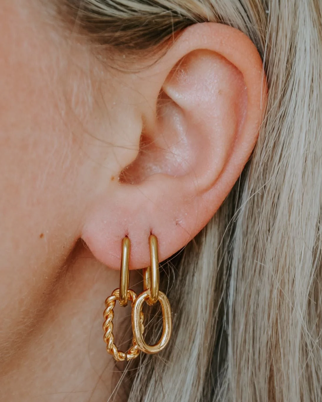 Nova - Earrings - Stainless Steel - Image 2