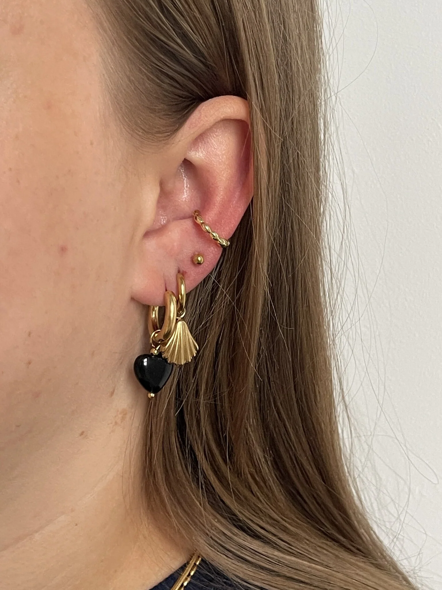 Para Siempre - Earrings - Natural Stone - Stainless Steel - Image 10