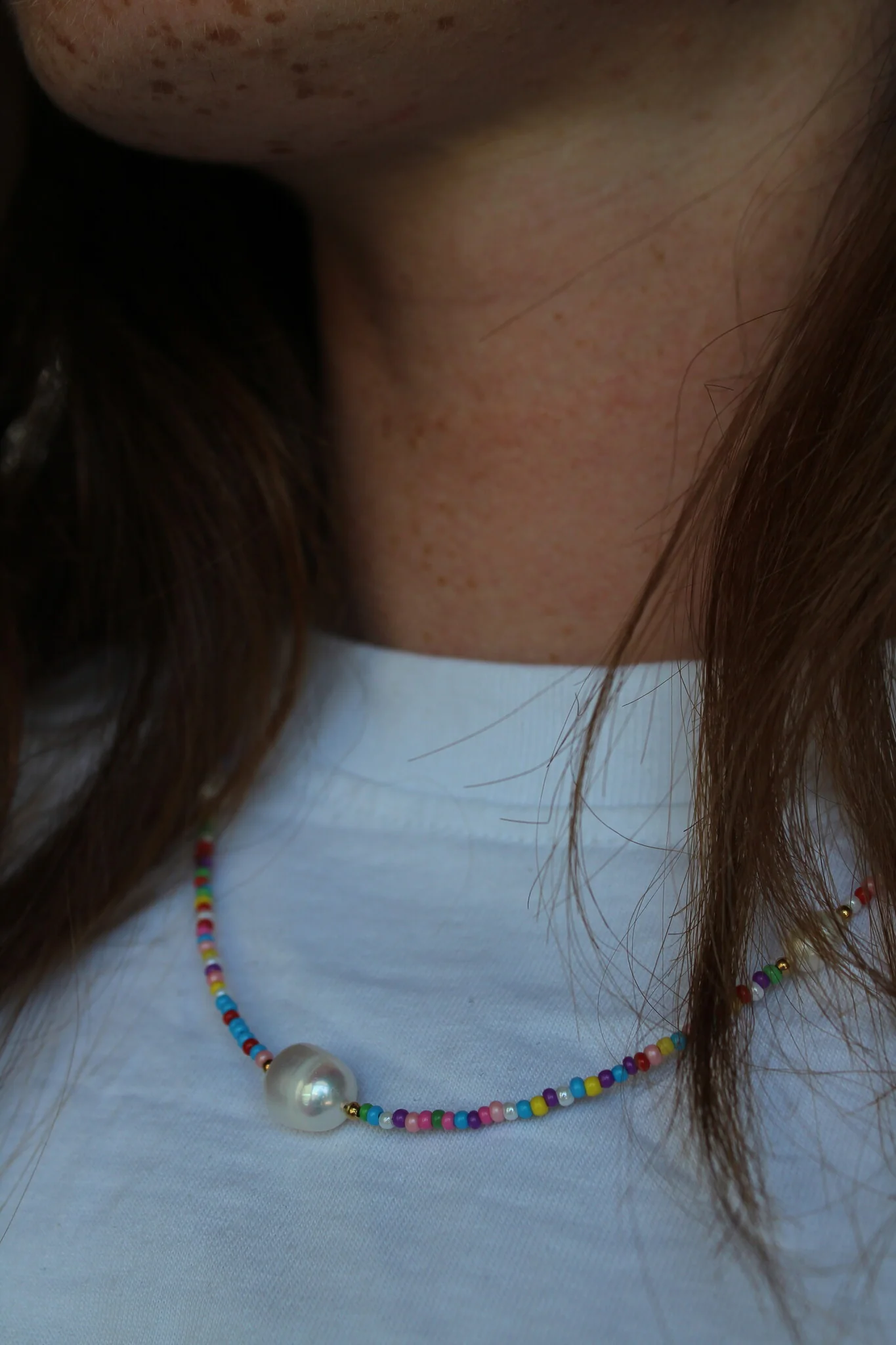 Pearls, Pearls, Pearls - Necklace - Stainless Steel - Image 3