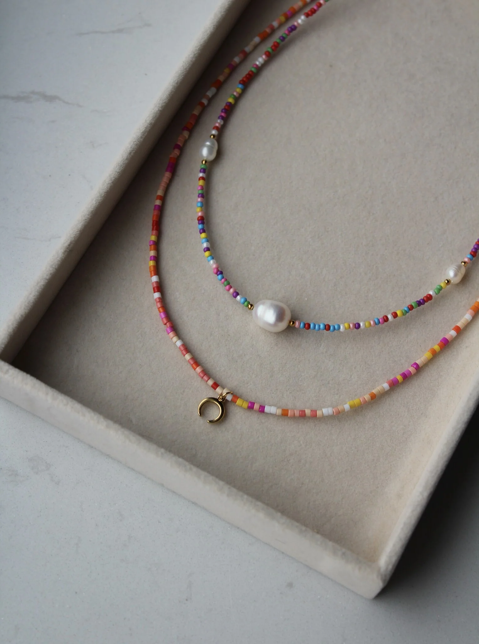 Pearls, Pearls, Pearls - Necklace - Stainless Steel - Image 4
