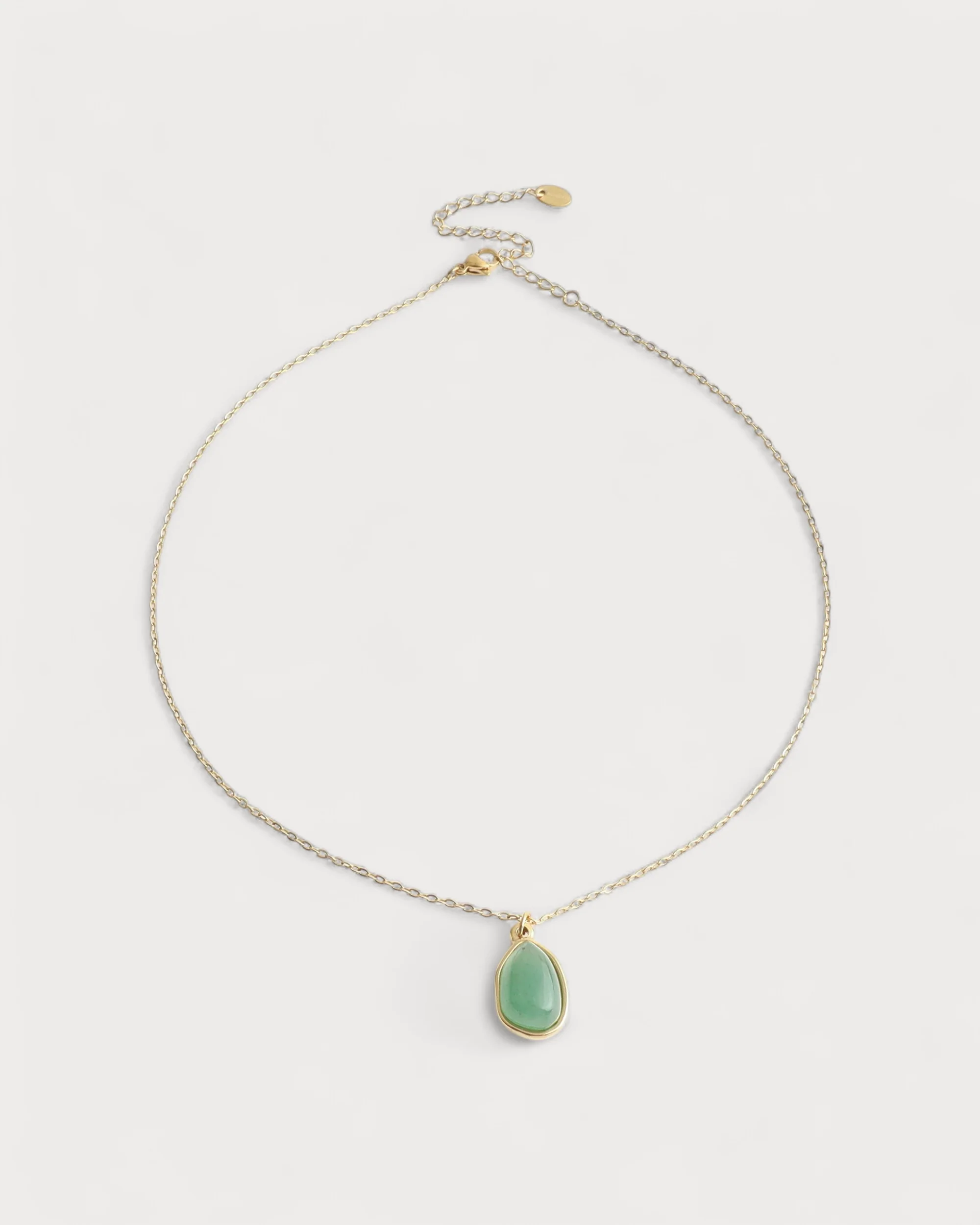 Raye - Necklace - Natural Stone - Stainless Steel
