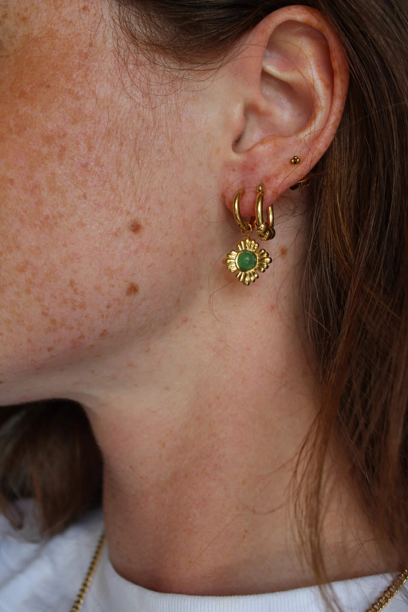 Riley - Earrings - Stainless Steel - Image 2