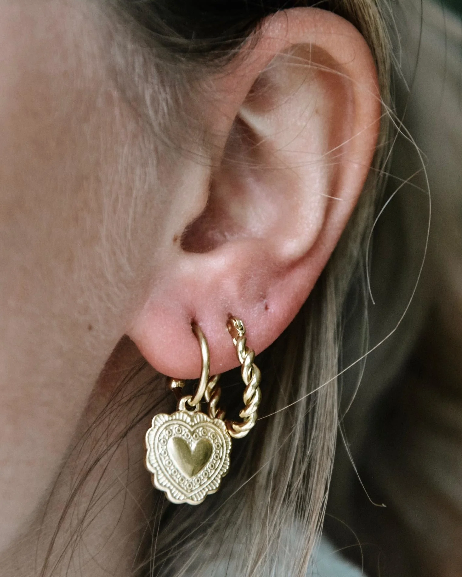 Rosalie - Earrings - Stainless Steel - Image 2