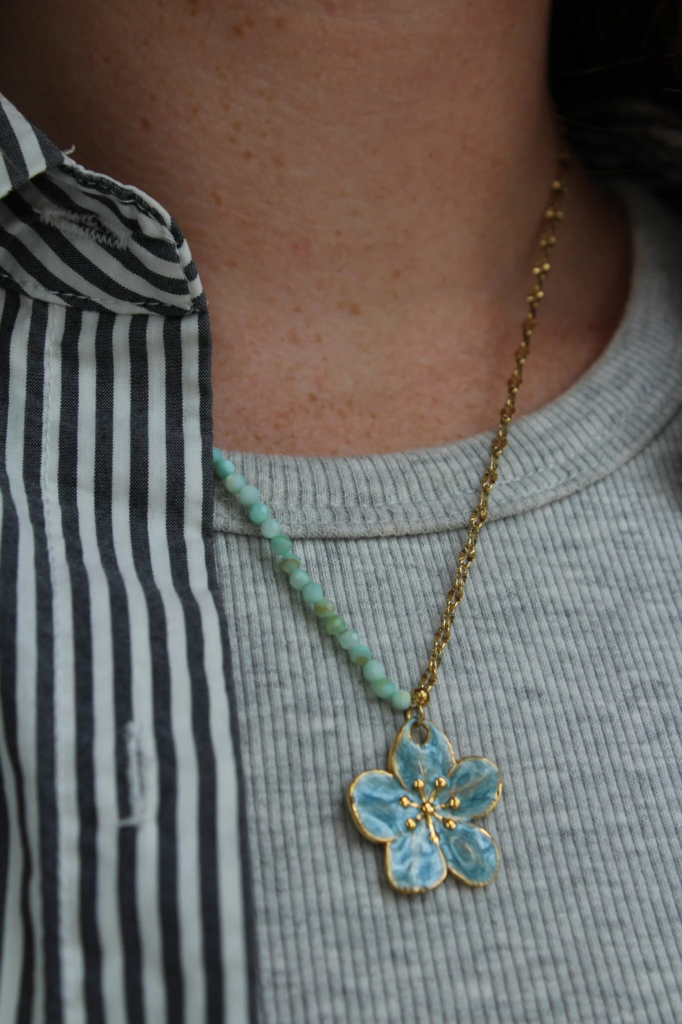 Rosemary - Necklace - Stainless Steel - Image 2