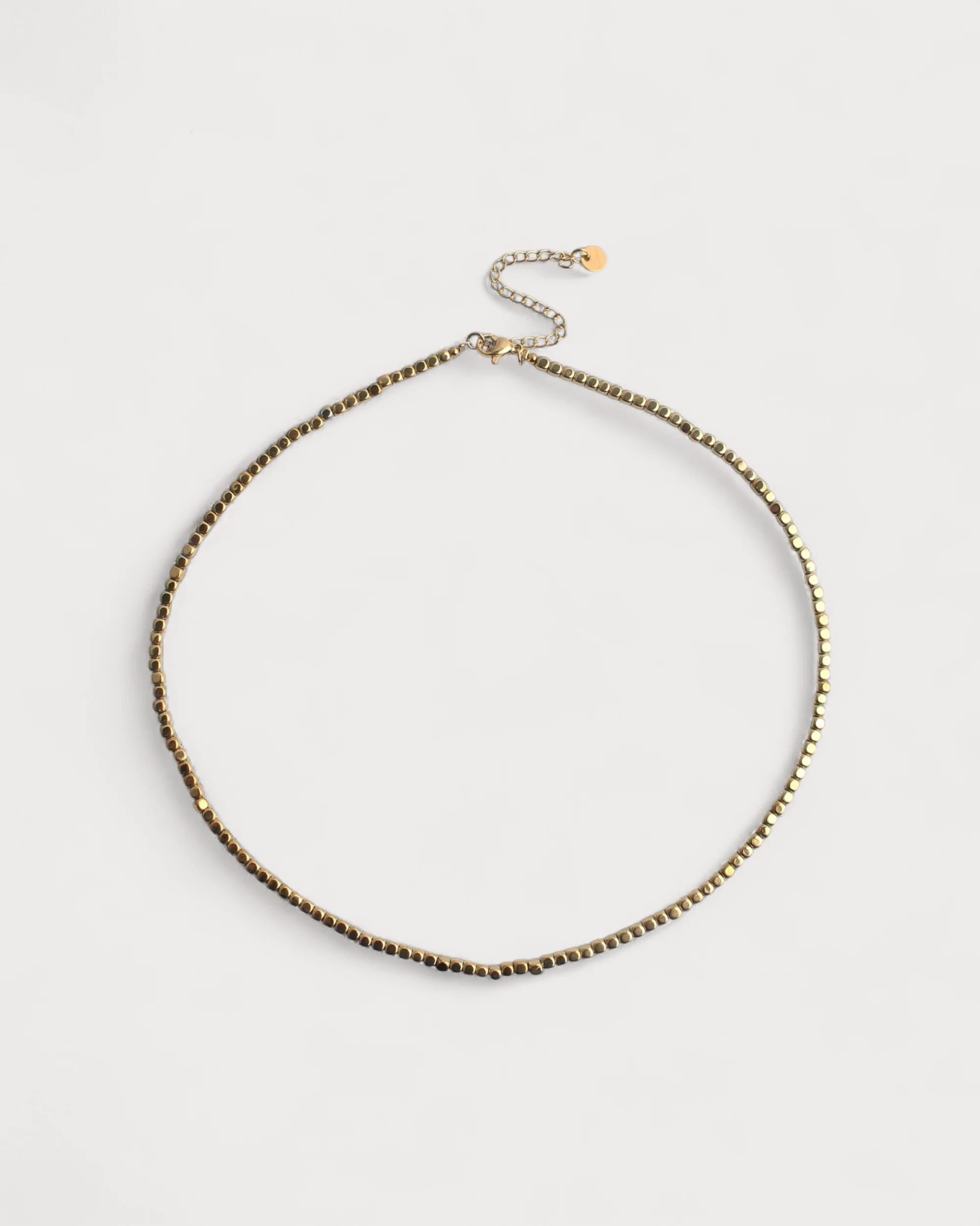 Round Circle - Necklace - Stainless Steel