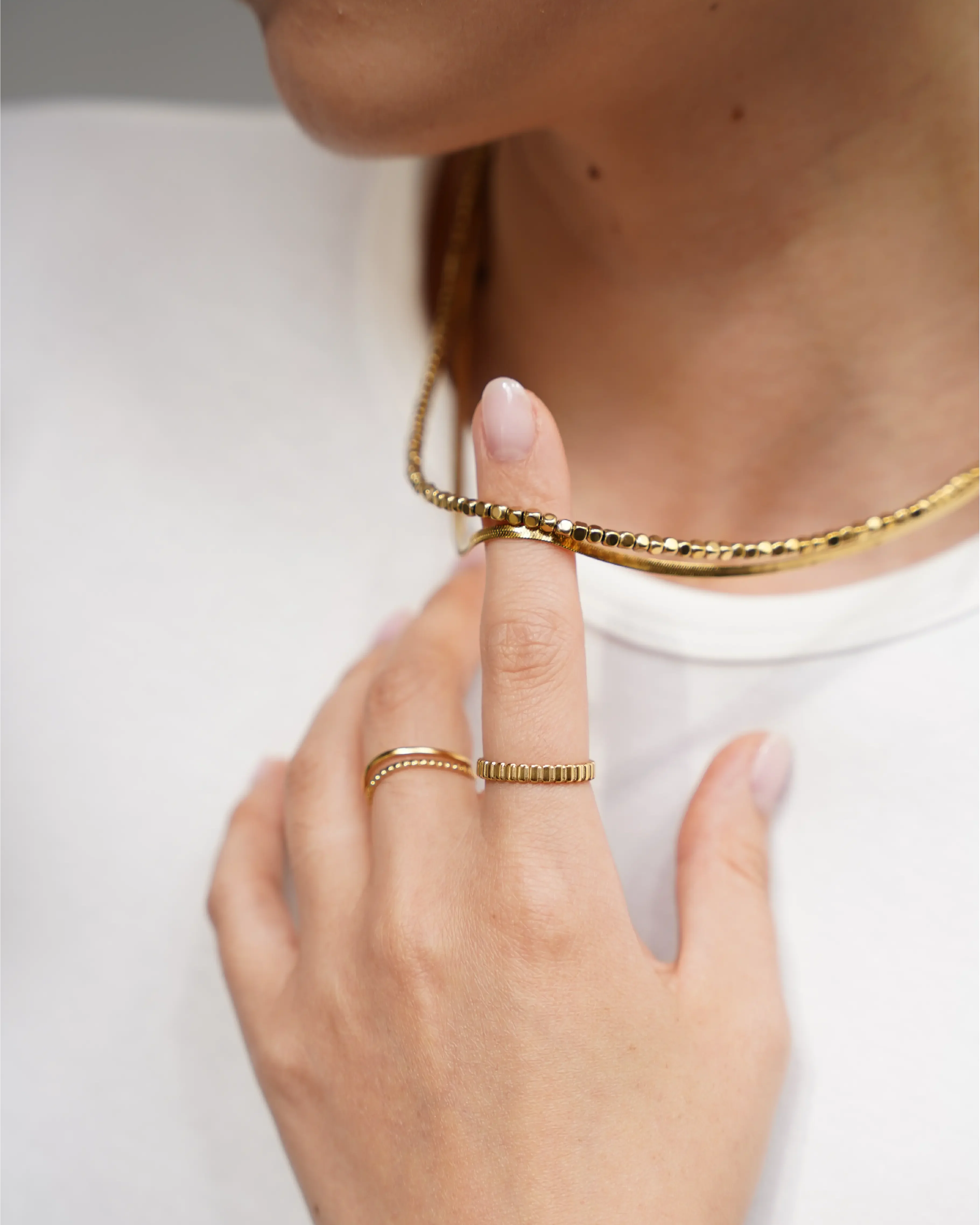 Fleeky Snake - Necklace - Stainless Steel - Image 7