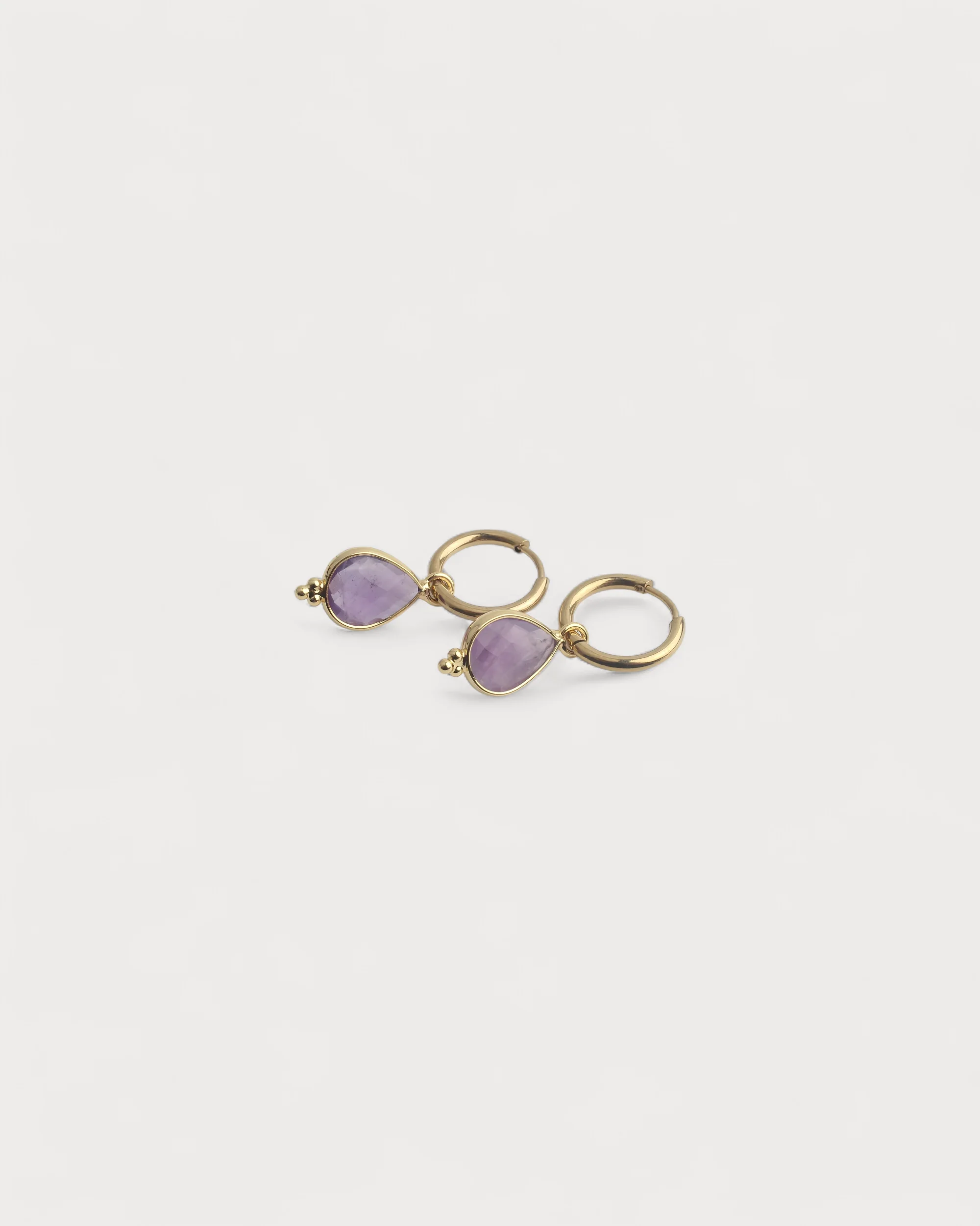 Sally - Earrings -  Natural stone - Stainless Steel - Image 5