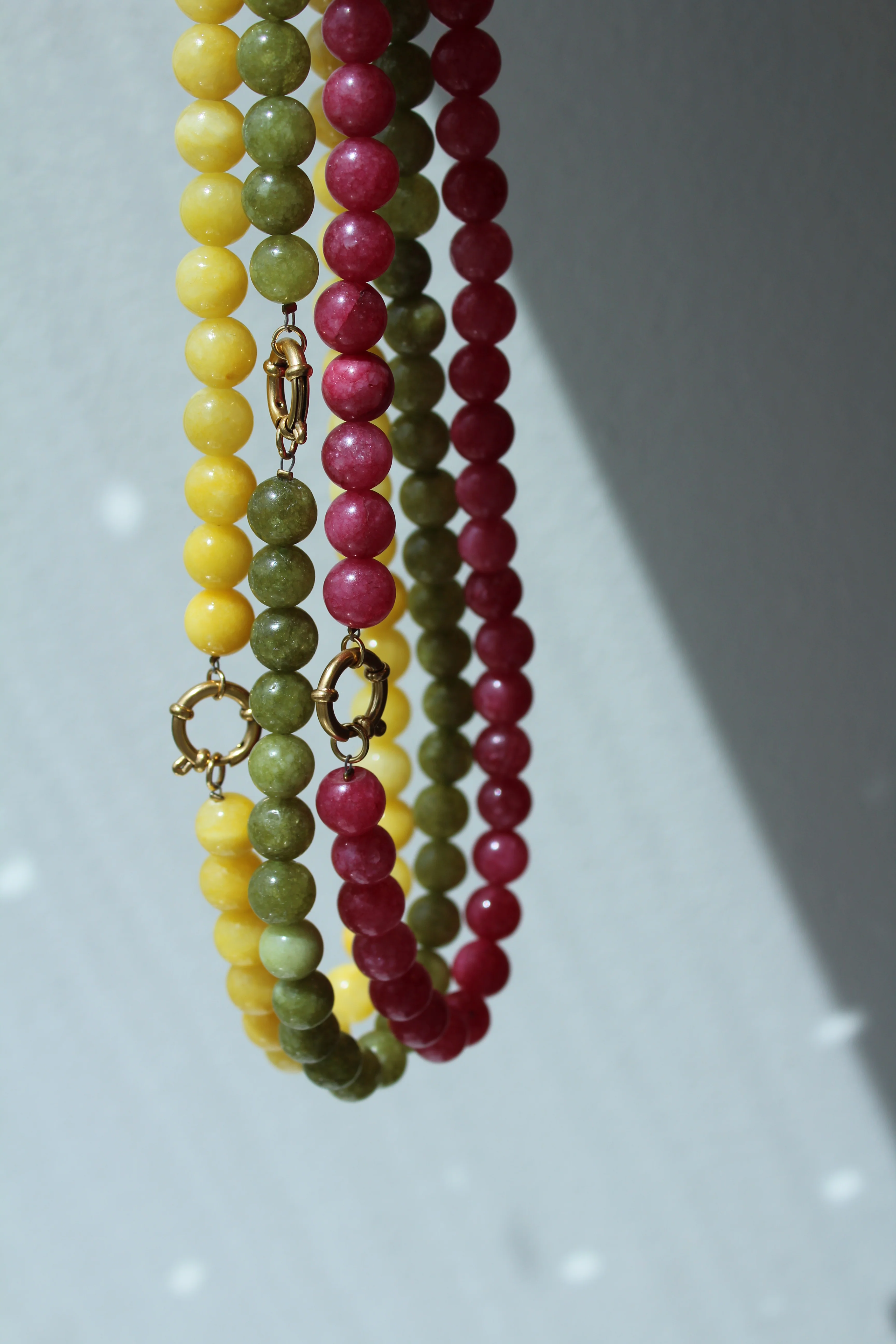 Samira - Necklace - Natural Stone -Stainless Steel - Image 40