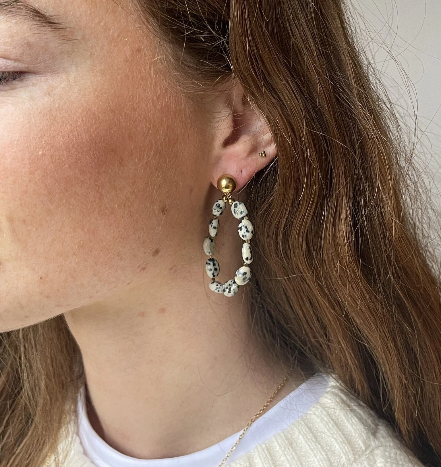Sarahlee - Earrings - Natural Stone - Stainless Steel - Image 10