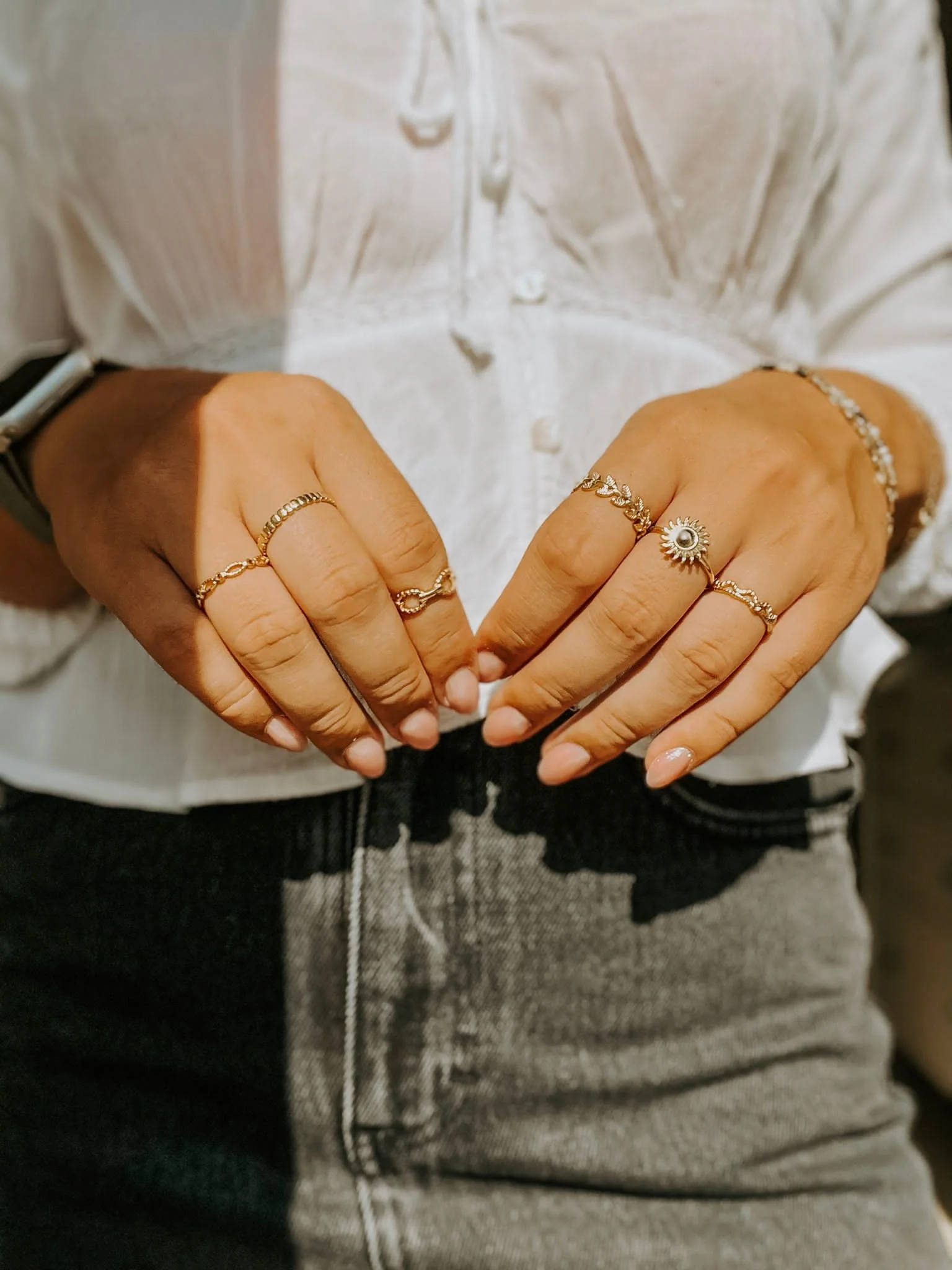 Semmi - Ring - Stainless Steel - Adjustable - Image 2